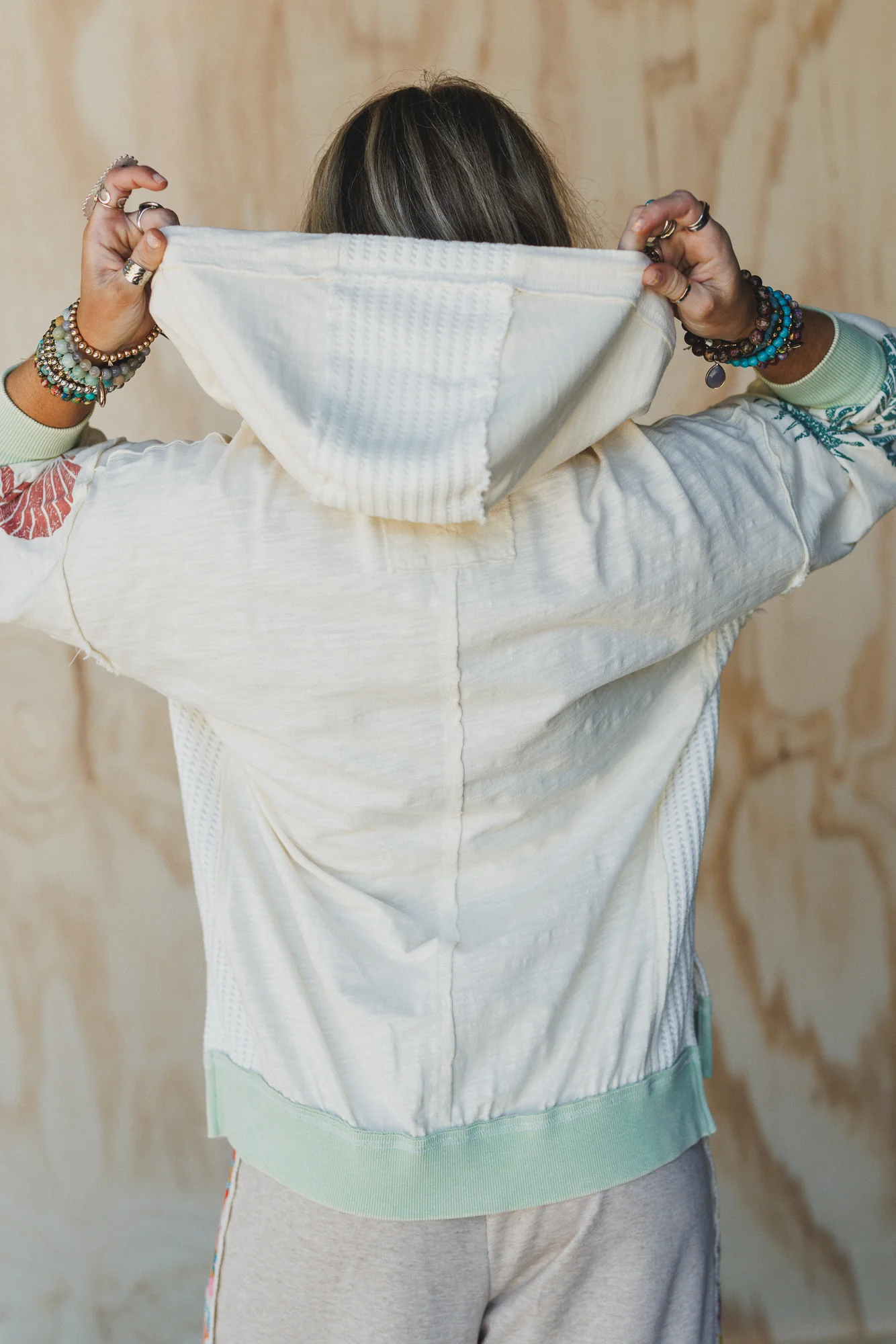 South Beach Sands Hoodie Pullover - Natural - Image 5
