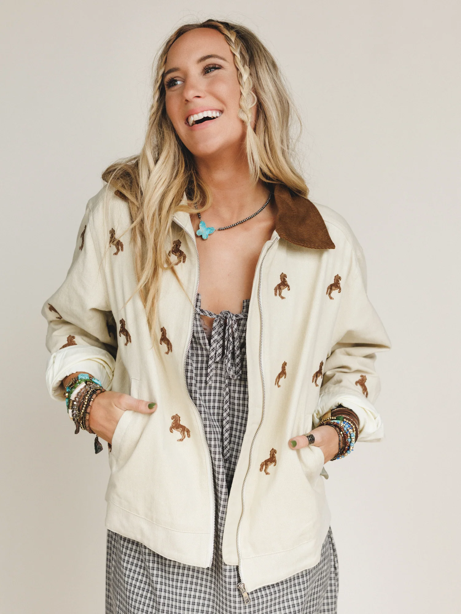 Southern Saddle Jacket - Brown - Image 4