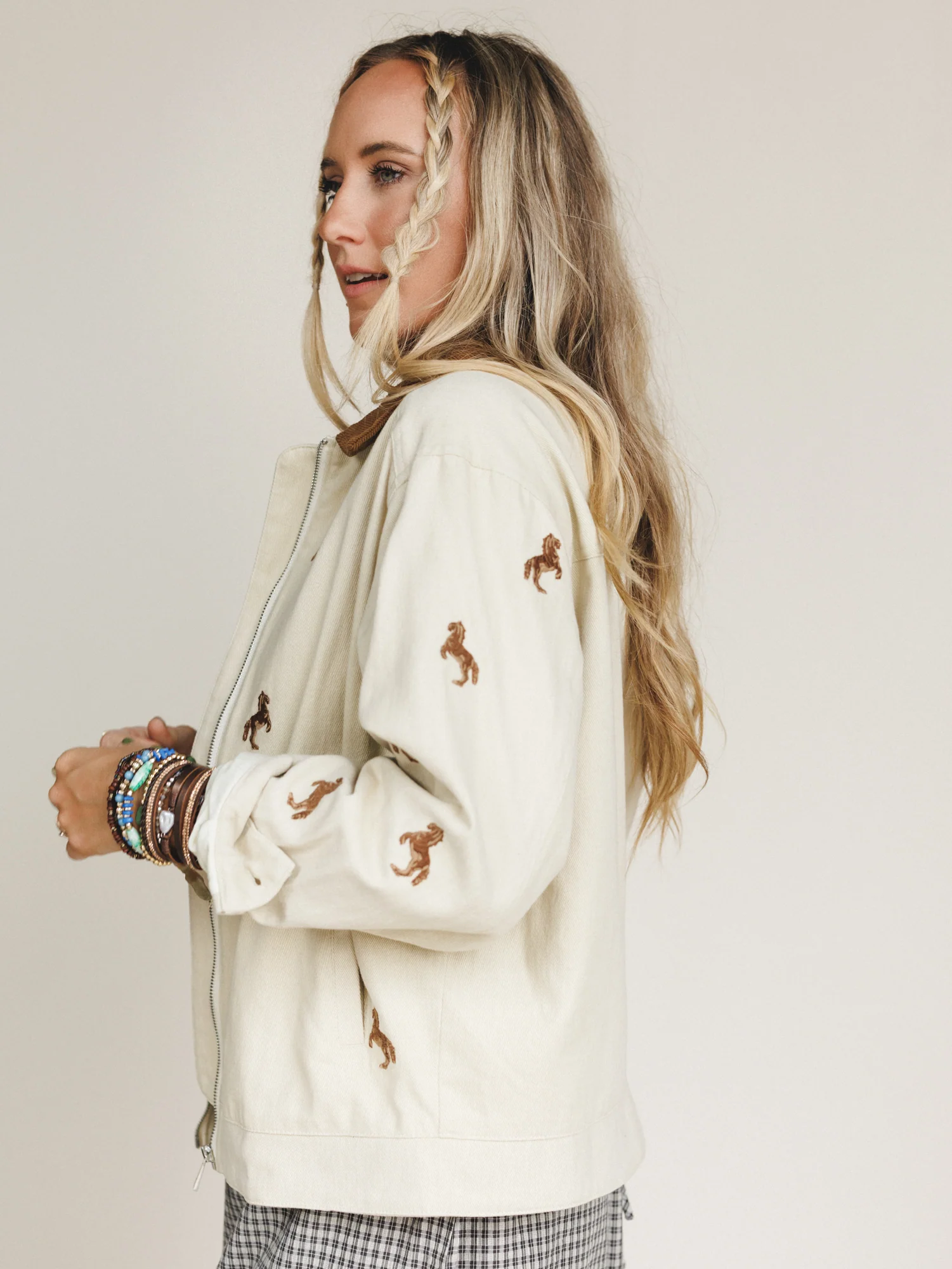 Southern Saddle Jacket - Brown - Image 5