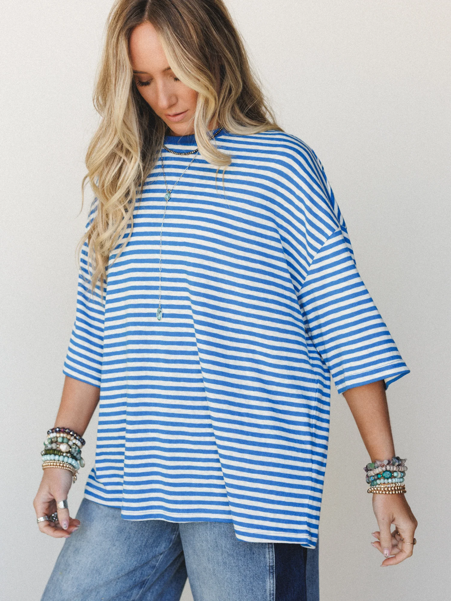Spring Dream Tee - Blue - Image 4