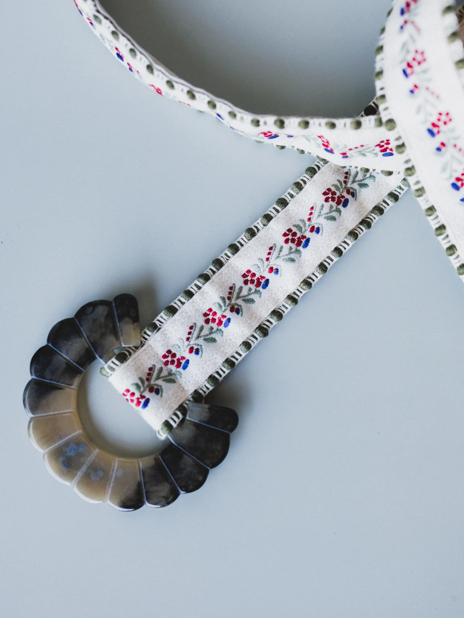 Spring Flower Belt - Olive - Image 3
