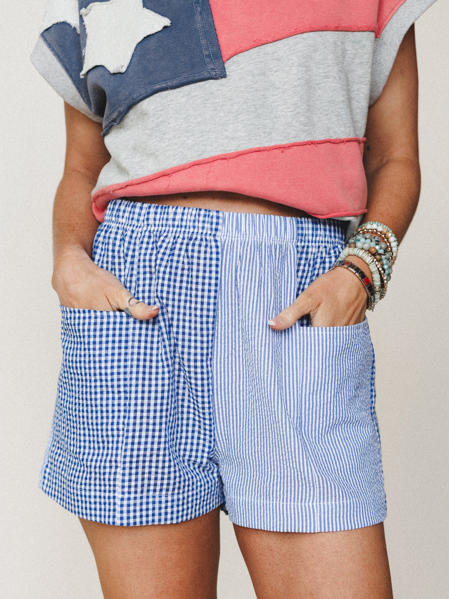 Spring Song Shorts - Blue