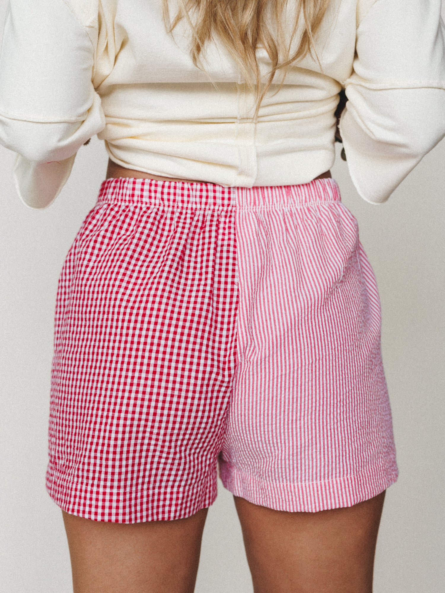 Spring Song Shorts - Red - Image 4