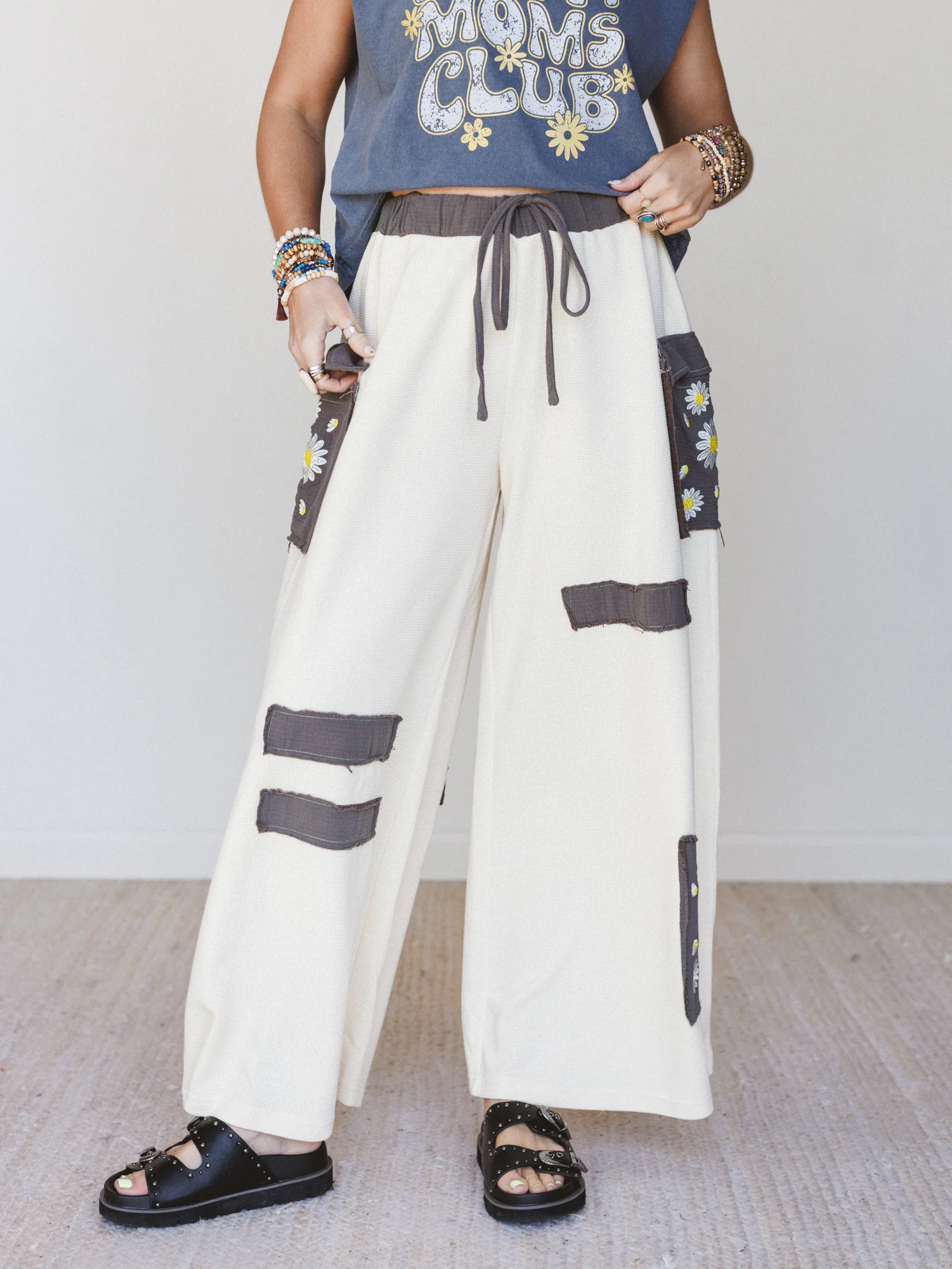 Star Dreams Pants  - Cream