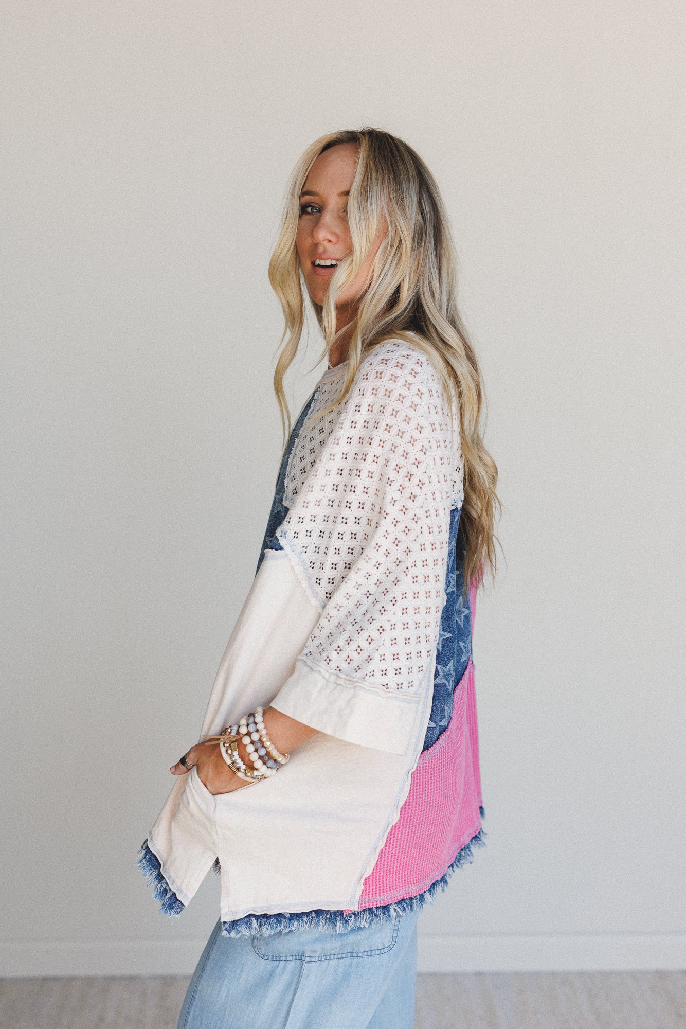 Star Riot Top - Pink - Image 5