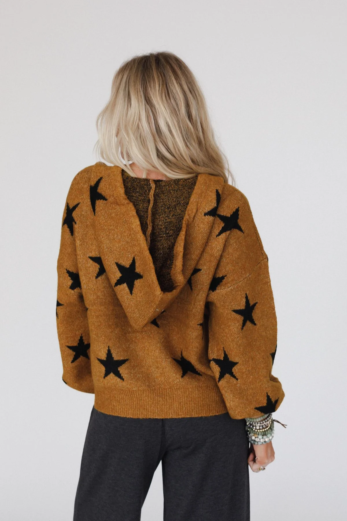 Starborn Hoodie Sweater - Camel - Image 4