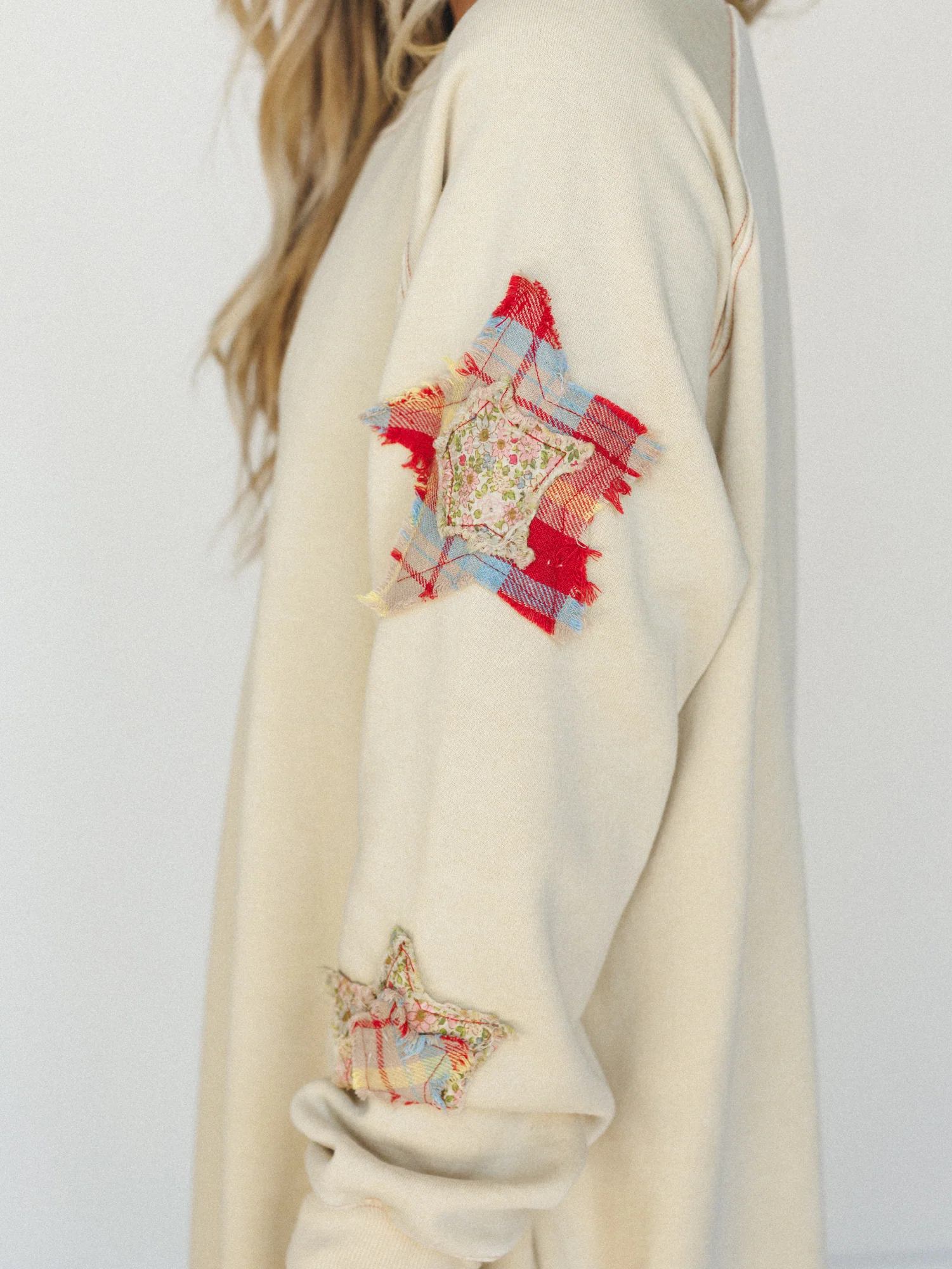 Starfall of Wonder Long Sleeve Dress
 - American Pear - Image 3
