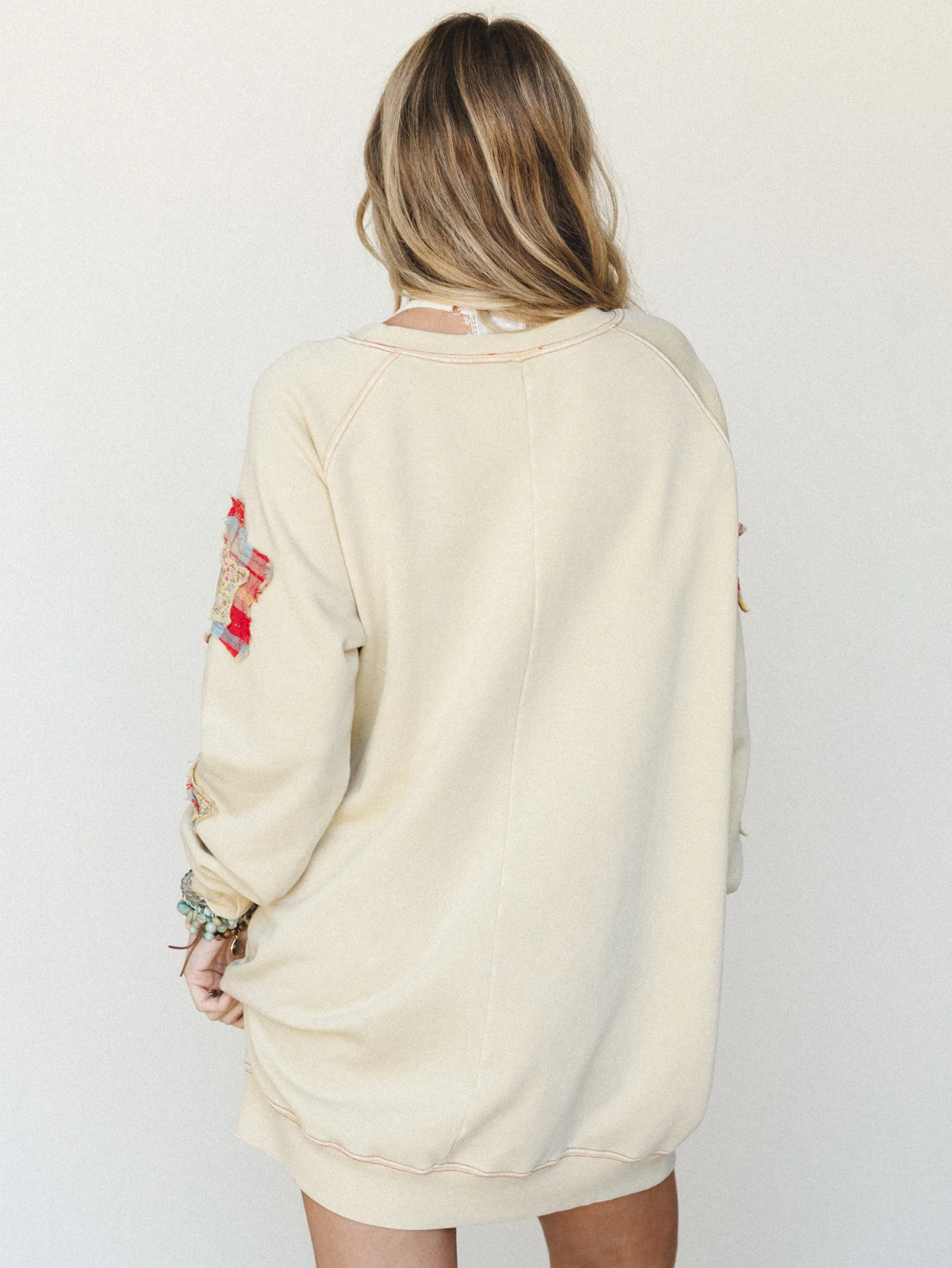 Starfall of Wonder Long Sleeve Dress
 - American Pear - Image 5