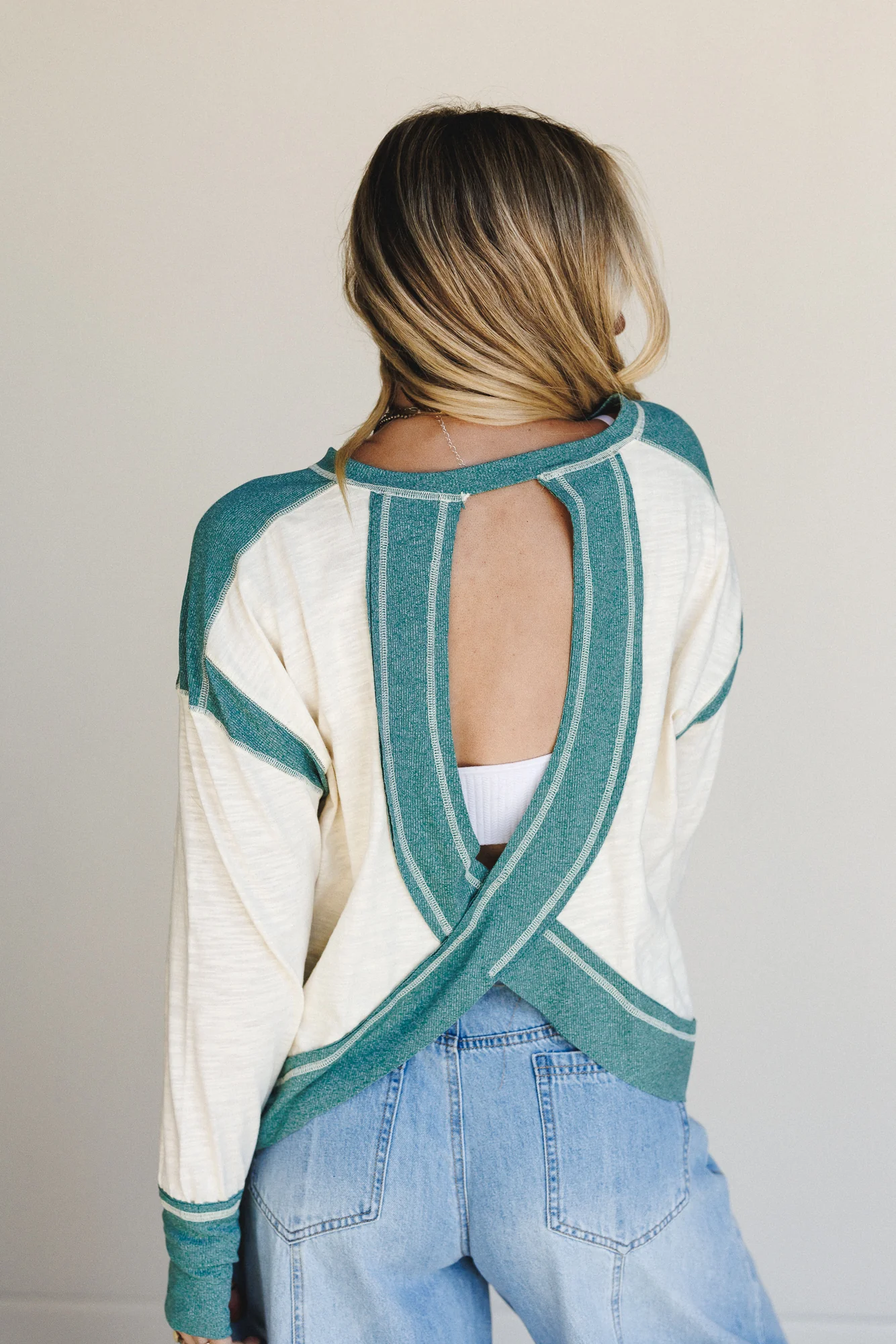 Stasia Top - Green - Pre Order - Image 2