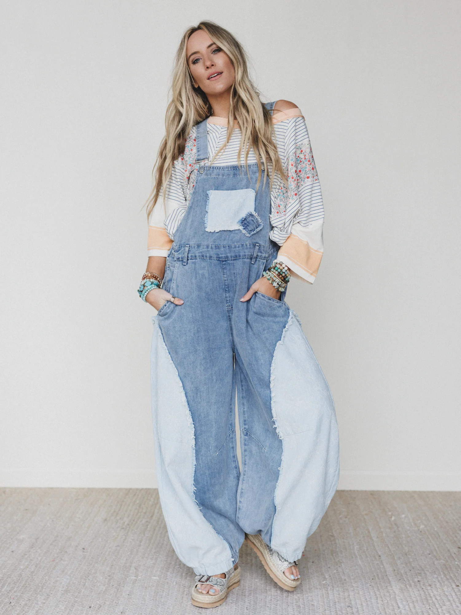 State of Mind Overalls - Denim - Image 7