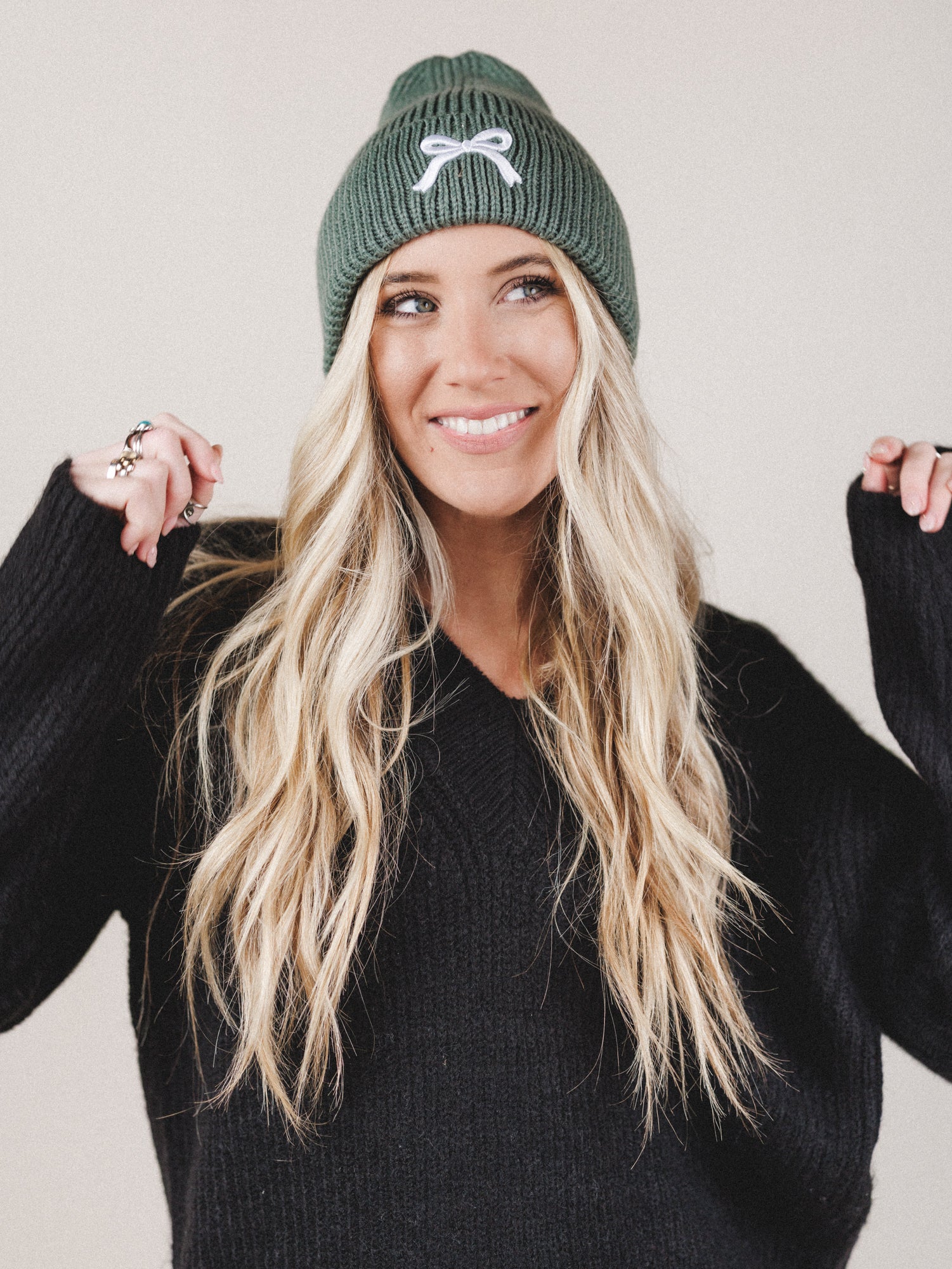 Summit Sweetheart Beanie - Dark Forest - Image 2