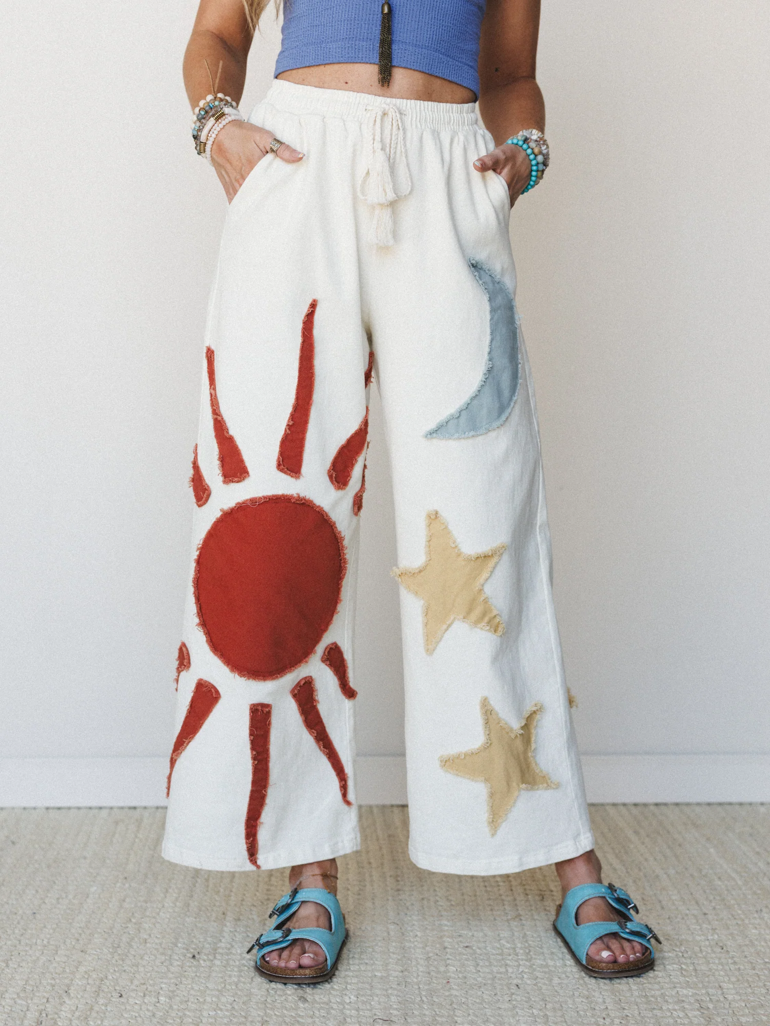 Sun of Stars Pants - Ivory - Image 2