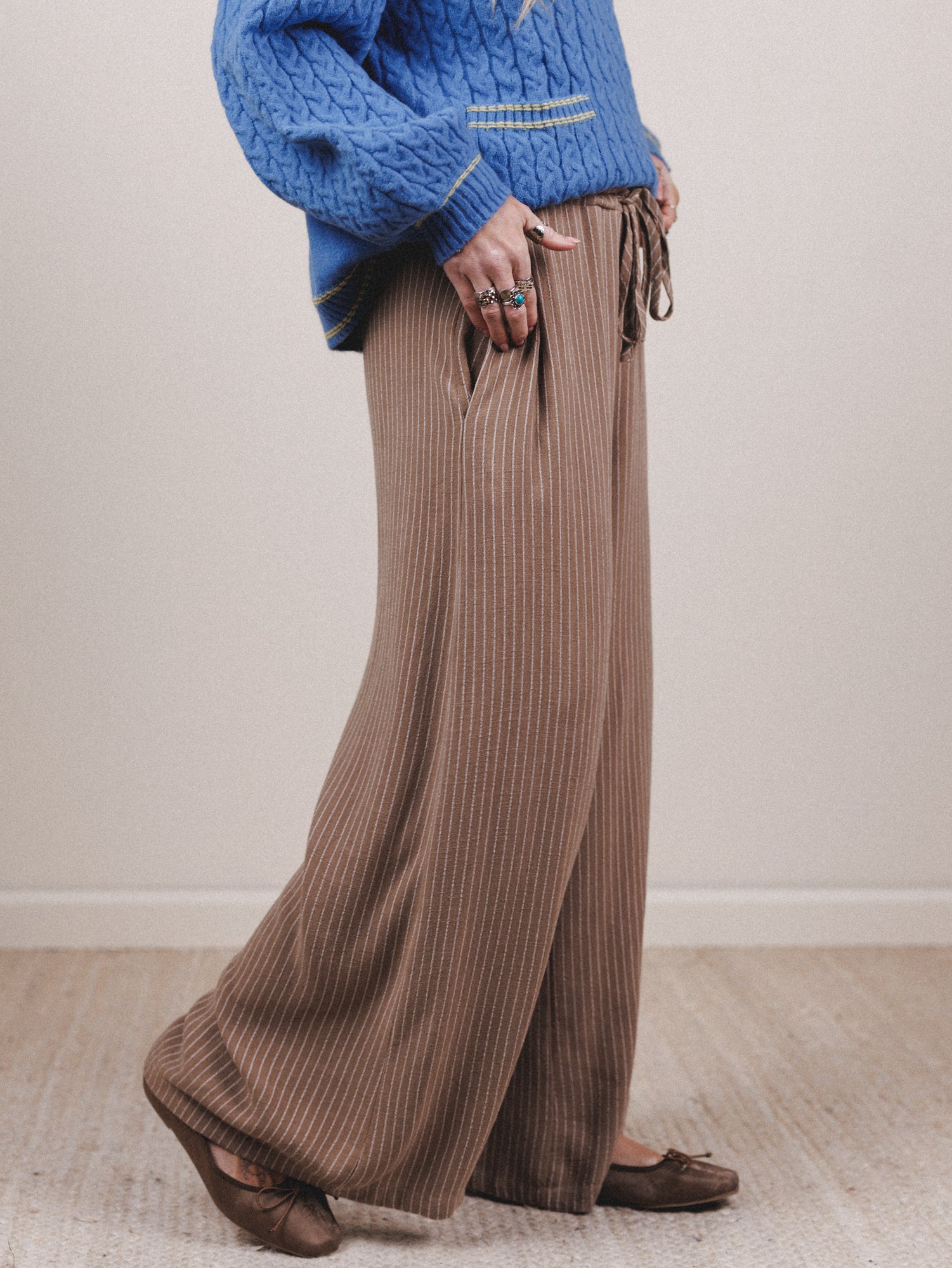 Sunday Mood Pants - Taupe - Image 2