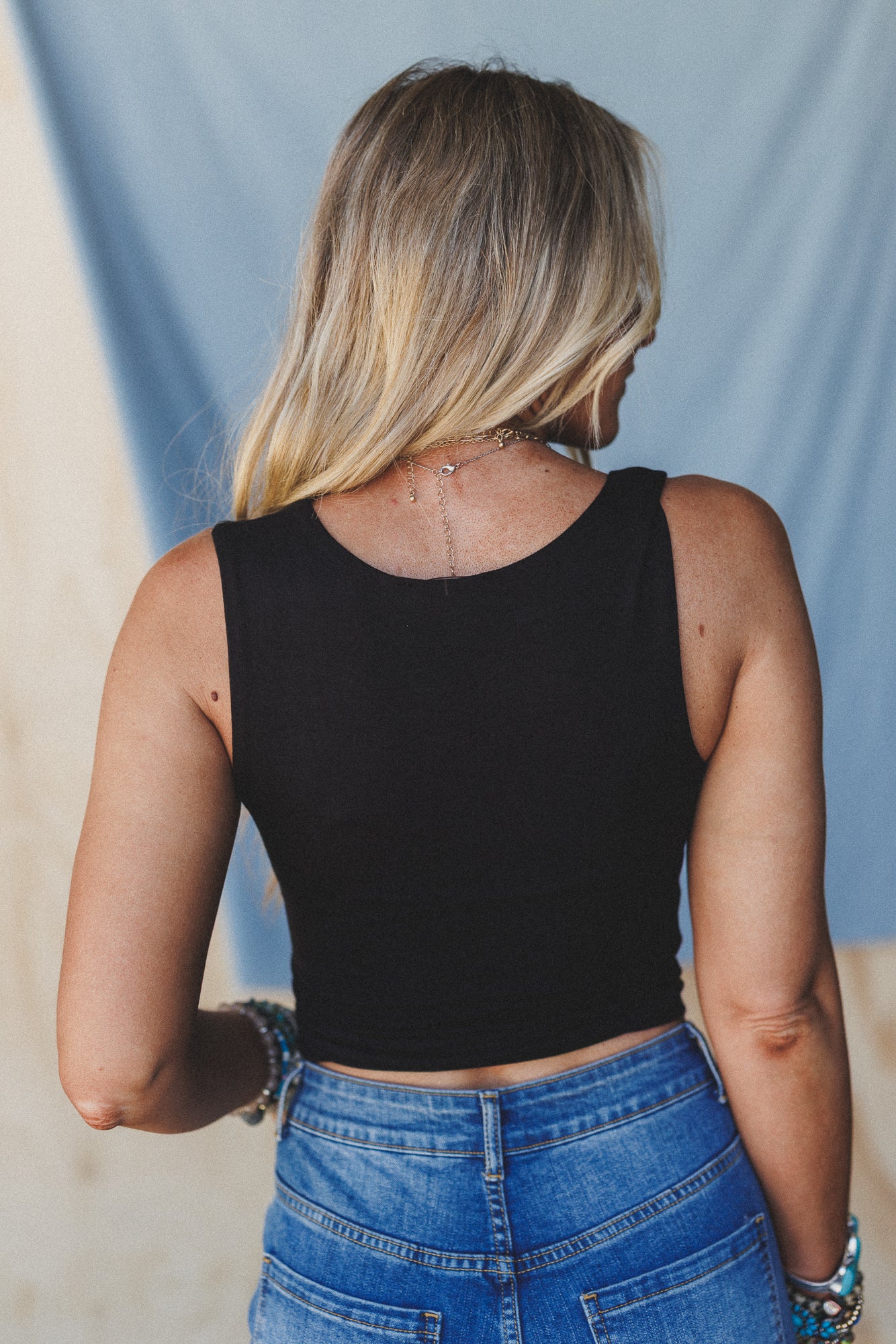 Sunny Groove Tank Top - Black - Image 3