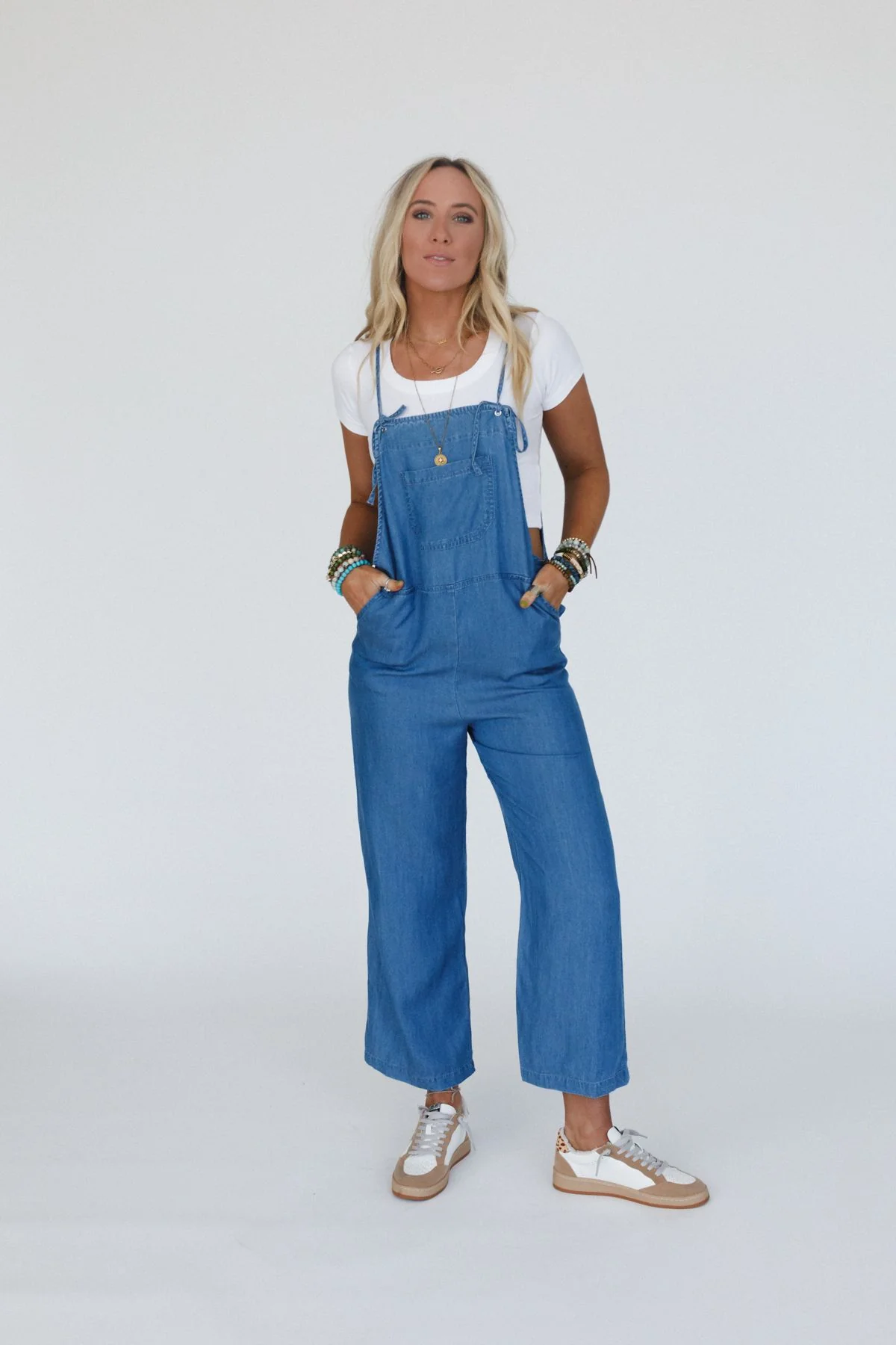 Sunset Bound Jumpsuit - Blue - Image 6