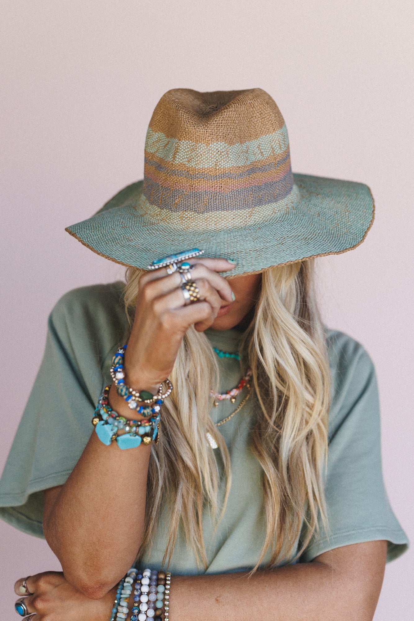 Sunset Scout Raffia Hat - Natural - Image 3
