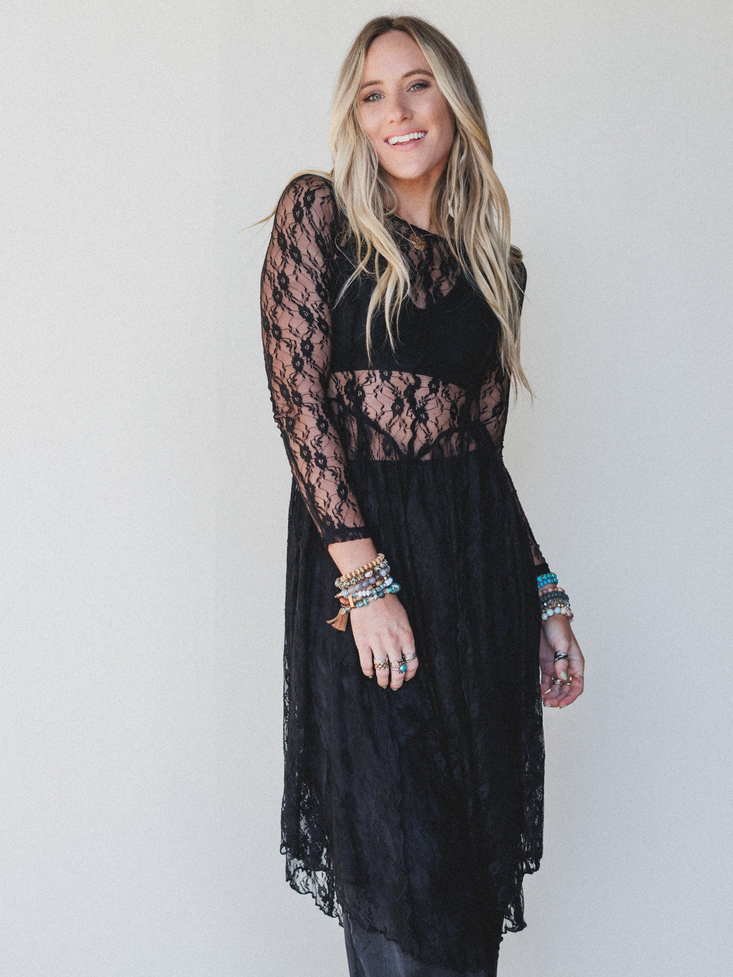 Sunstone Vale Dress - Black - Image 2
