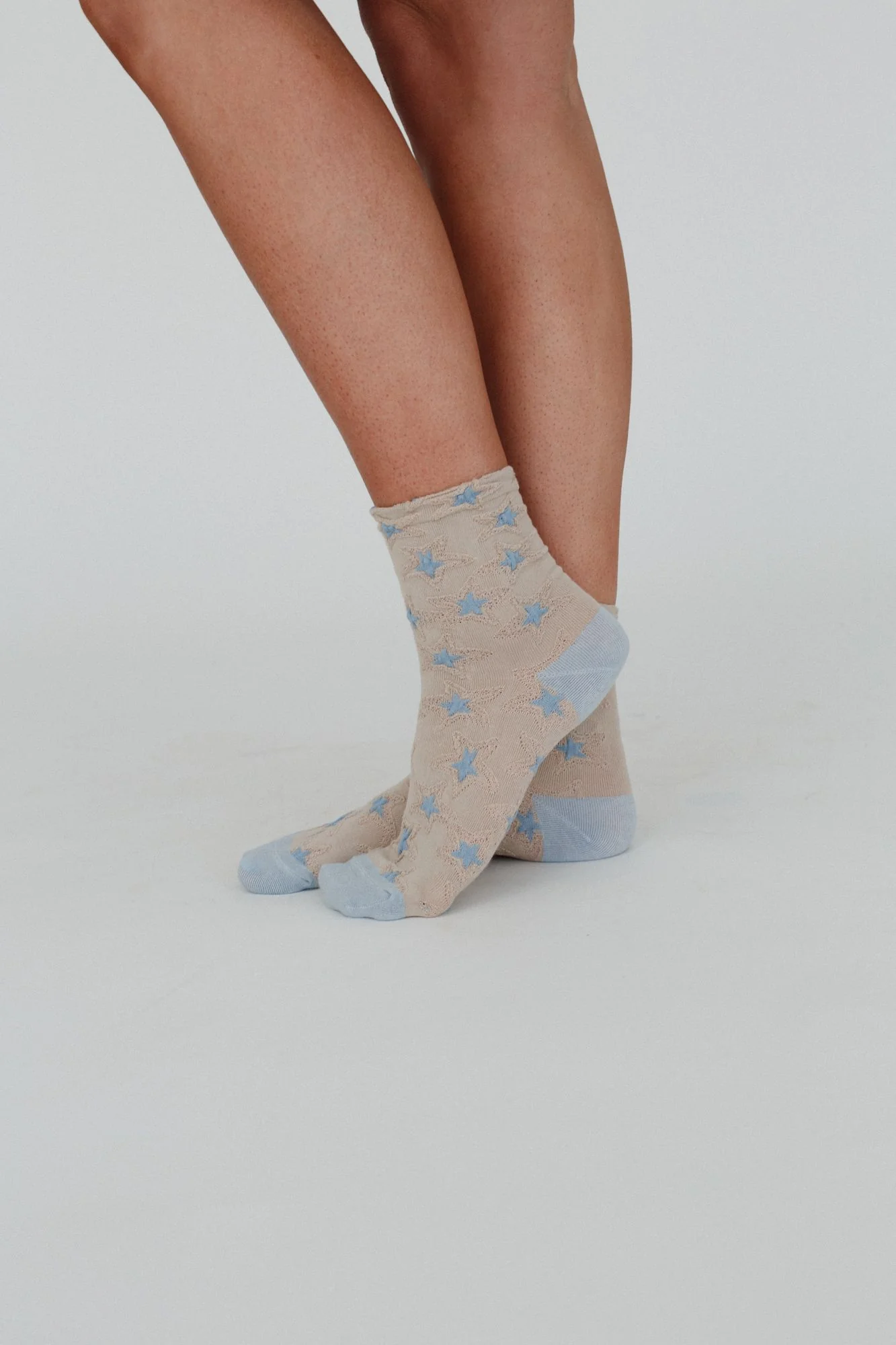 Super Star Socks - Beige - Image 3