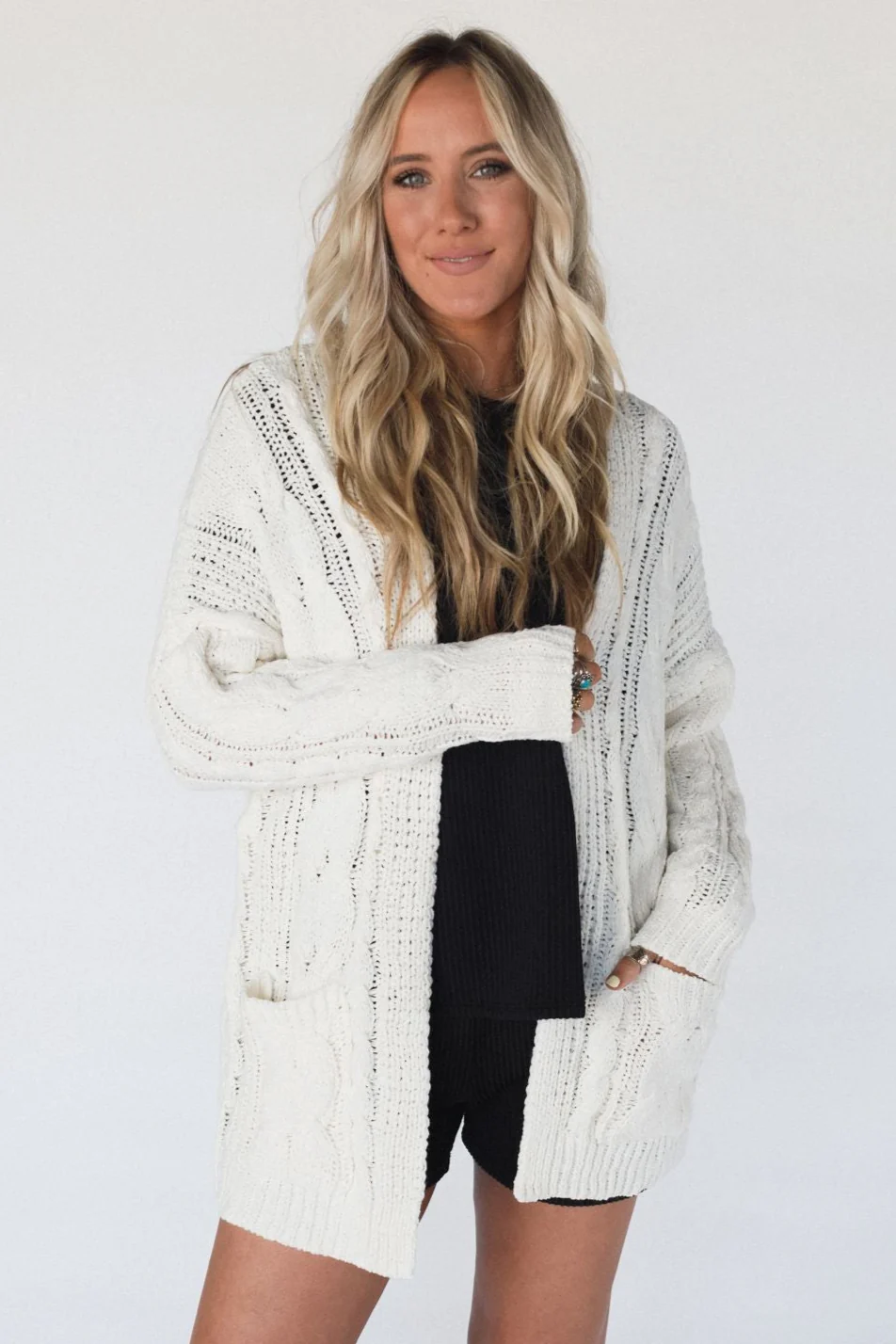 Sweet Destiny Cardigan - Ivory - Image 2