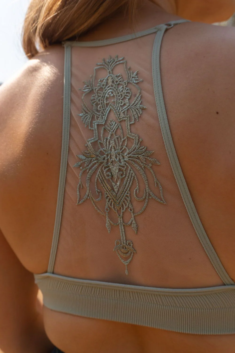 Tattoo Bralette - Sage - Image 3