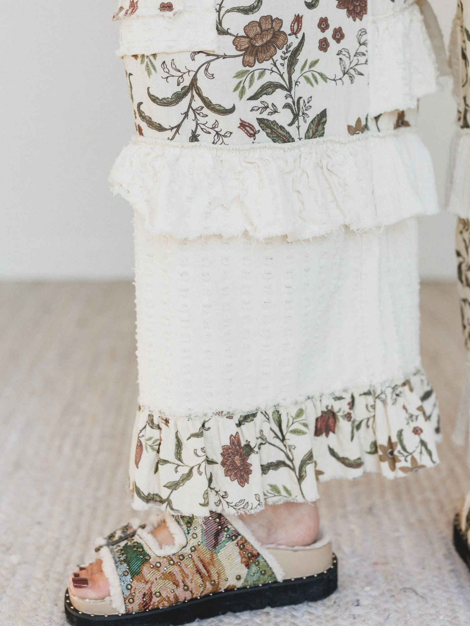 Tea Time In Spring Pants - Vanilla Cream - Image 5