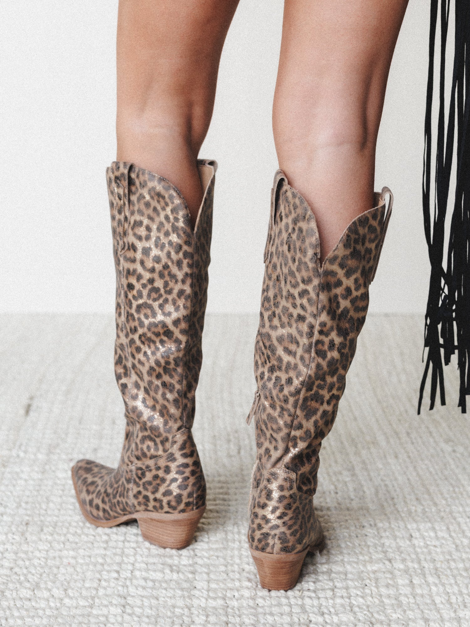 Tess Western Boots - Leopard - Image 4