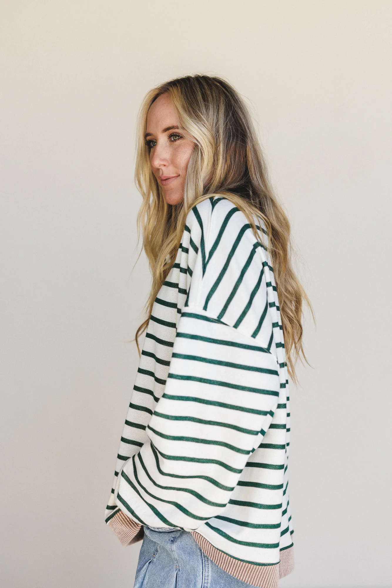 The Nest Coastal Dreaming Top - Green Acorn - Image 6