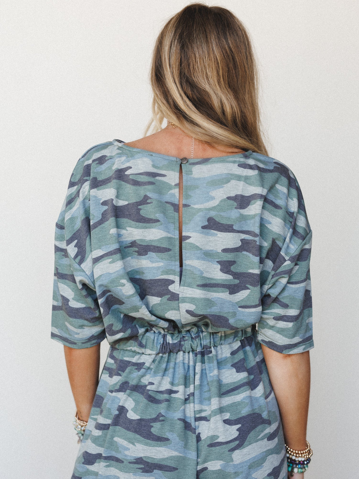The Nest Cozy Cool Jumpsuit - Olive Charcoal - Image 3