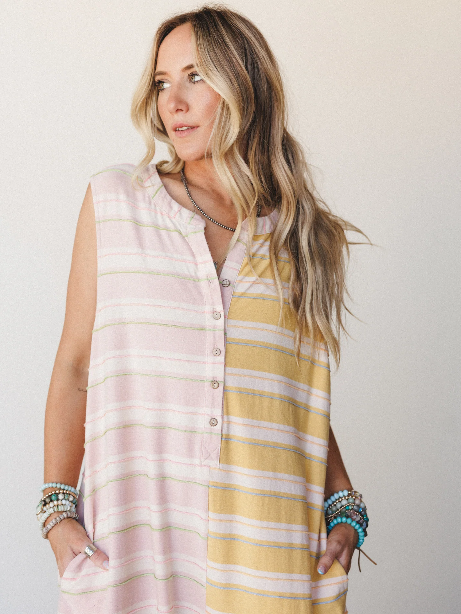 The Nest Cruise Lines Jumpsuit - Mustard Pink - Image 4
