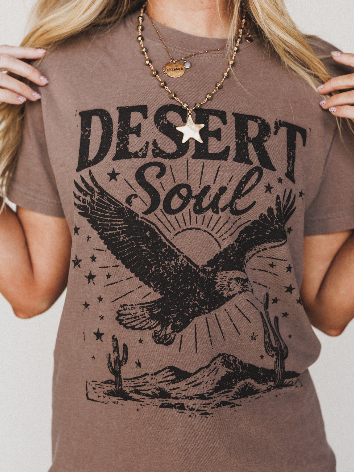 The Nest Desert Soul Graphic Tee - Espresso - Image 2