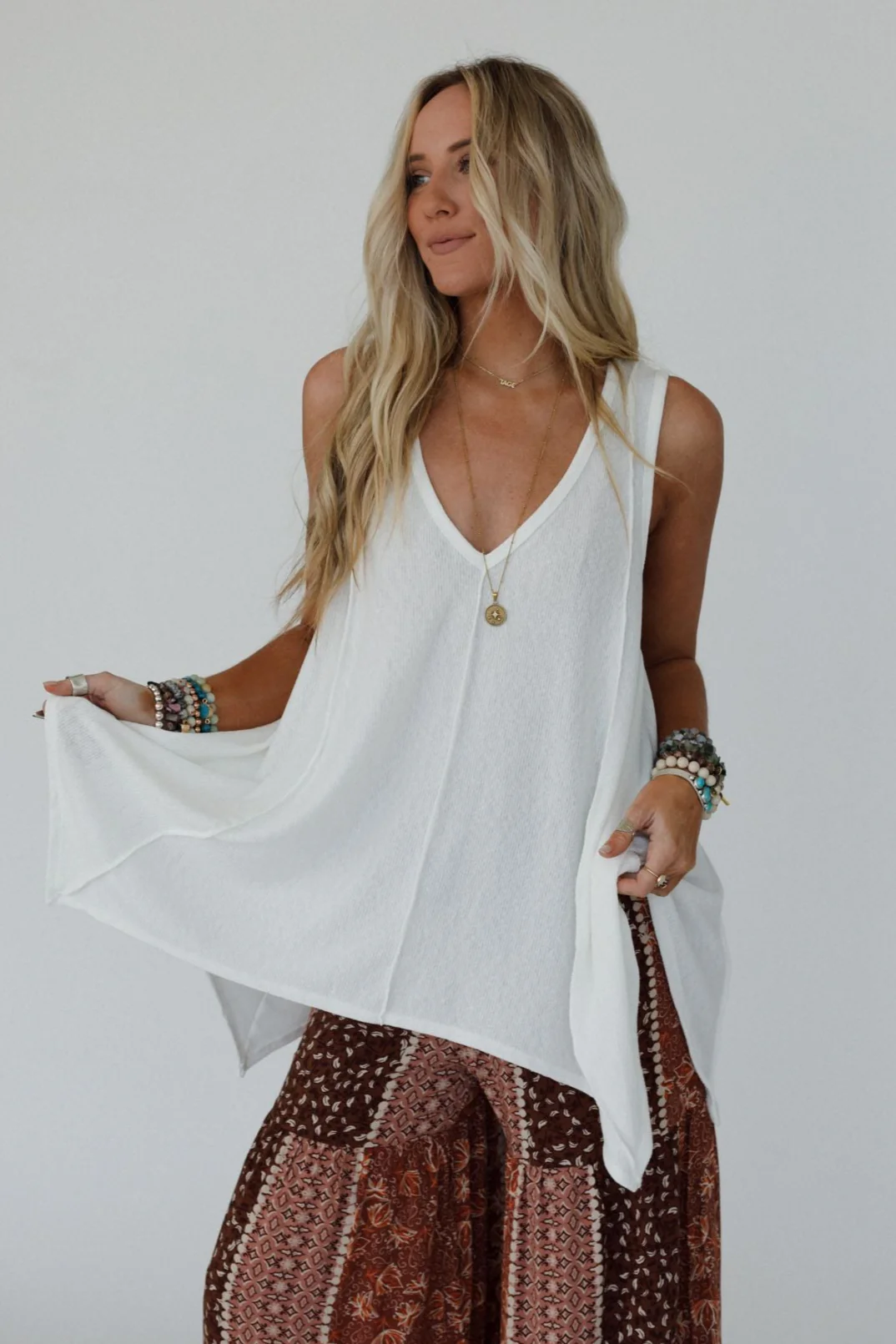 The Nest Drift Away Top - Off White - Image 2