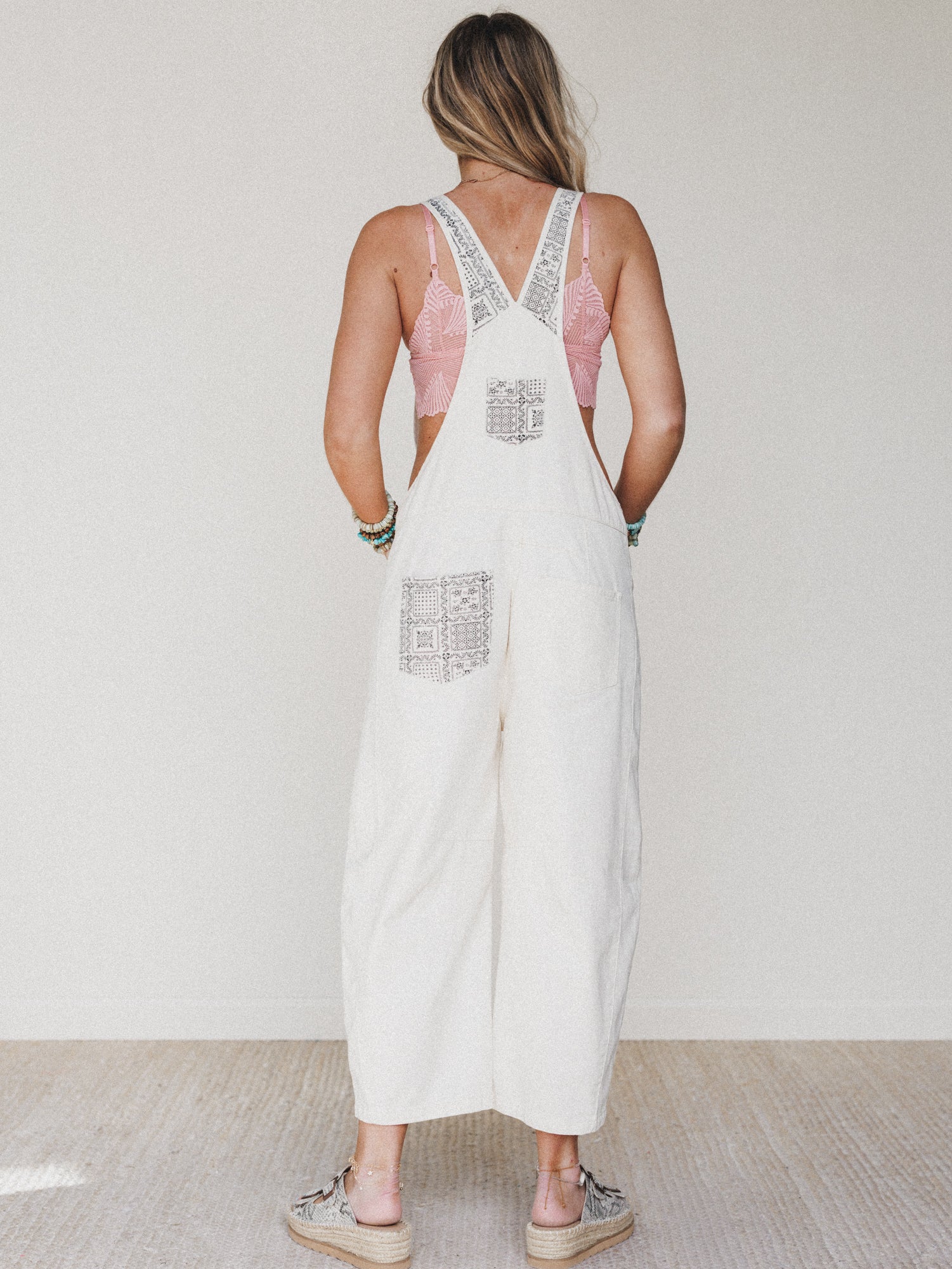 The Nest Easy Sunday Overalls - Ecru - Image 6