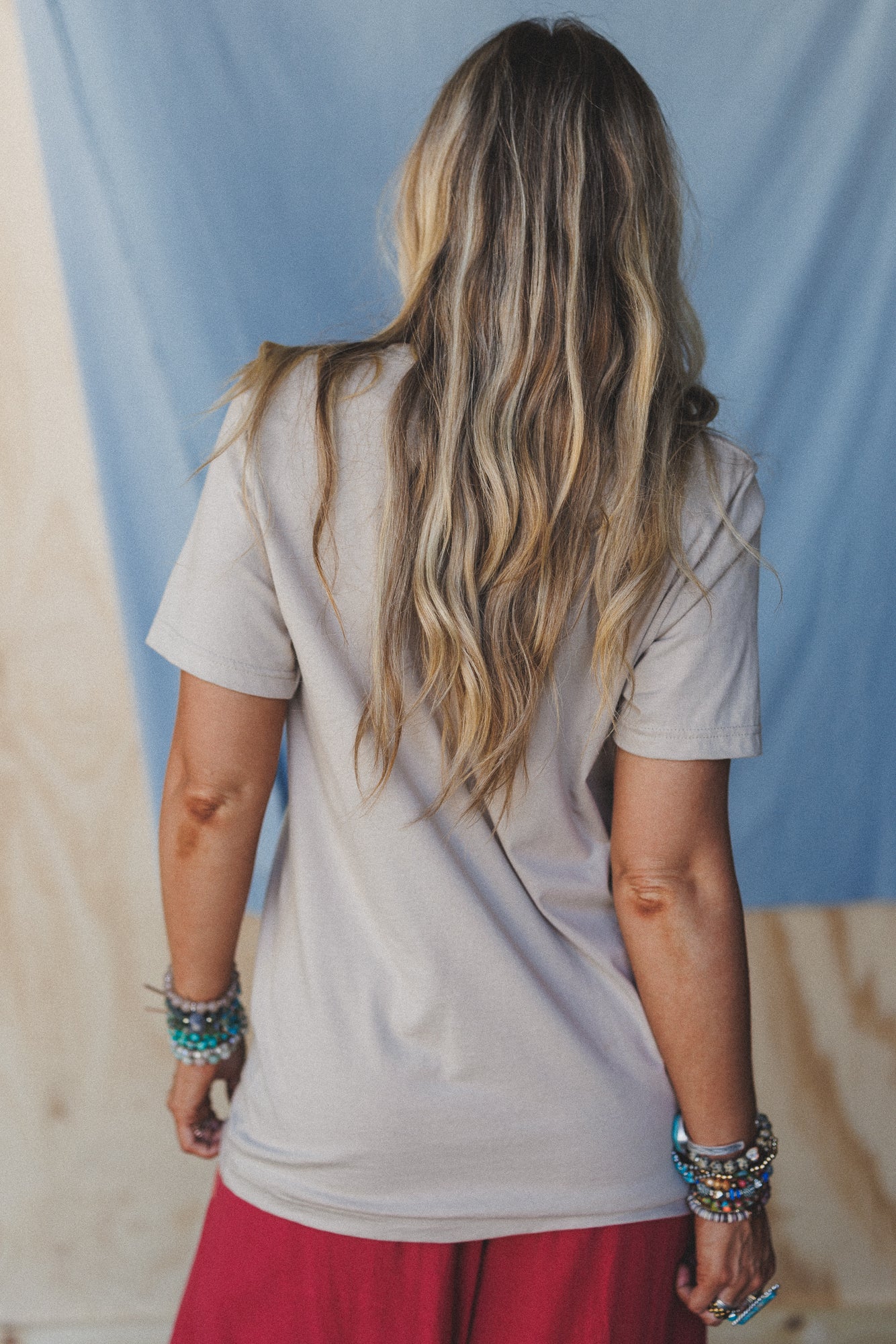 The Nest Freedom Spark Graphic Tee - Tan - Image 4