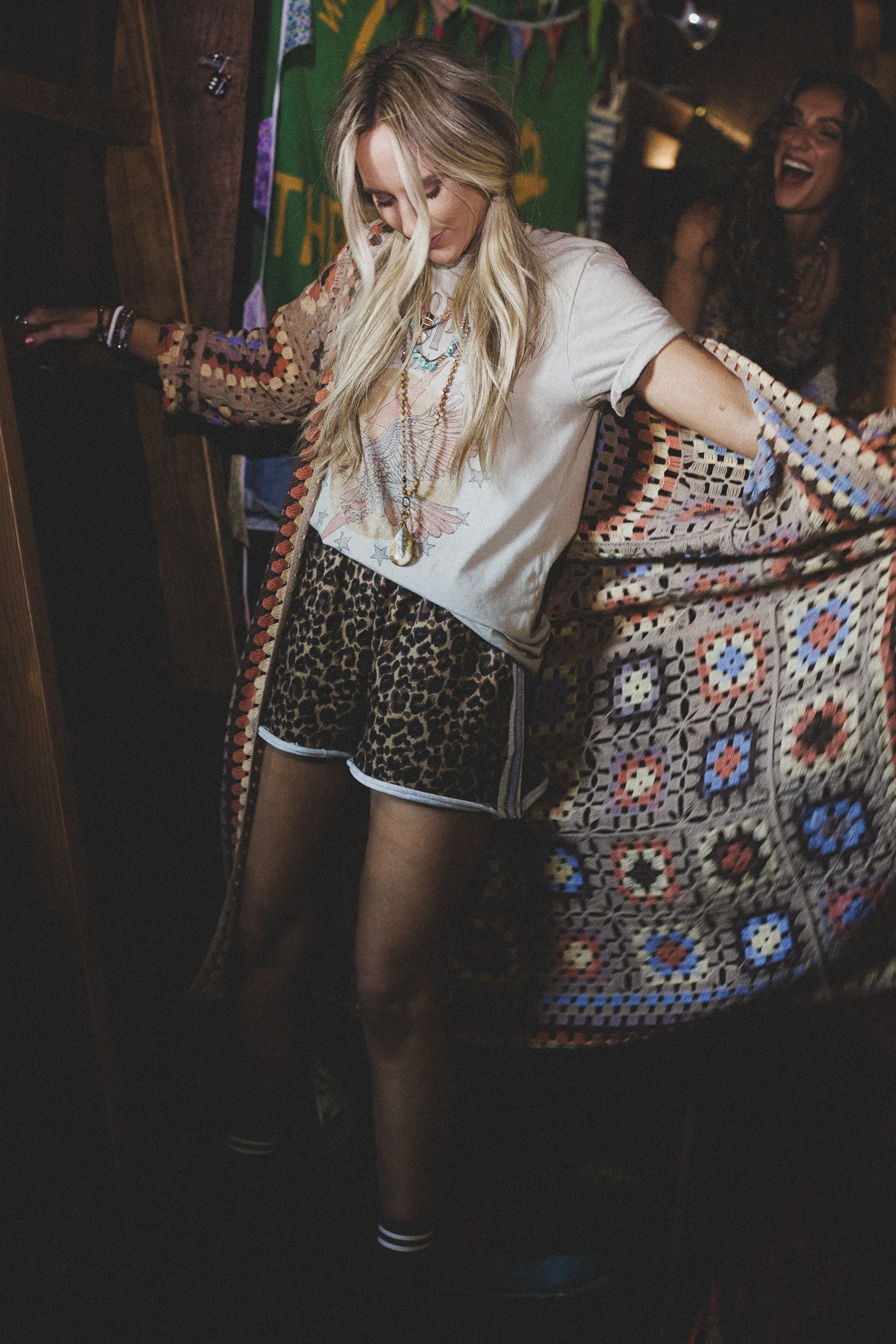The Nest Freedom Spark Graphic Tee - Tan - Image 5