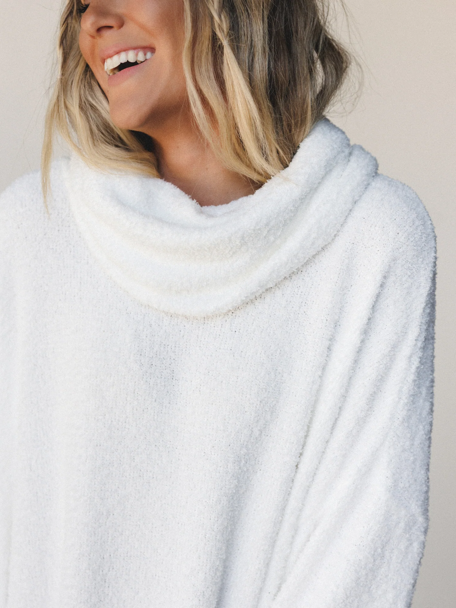 The Nest Hartlie Sweater Dress - Off White - Image 3