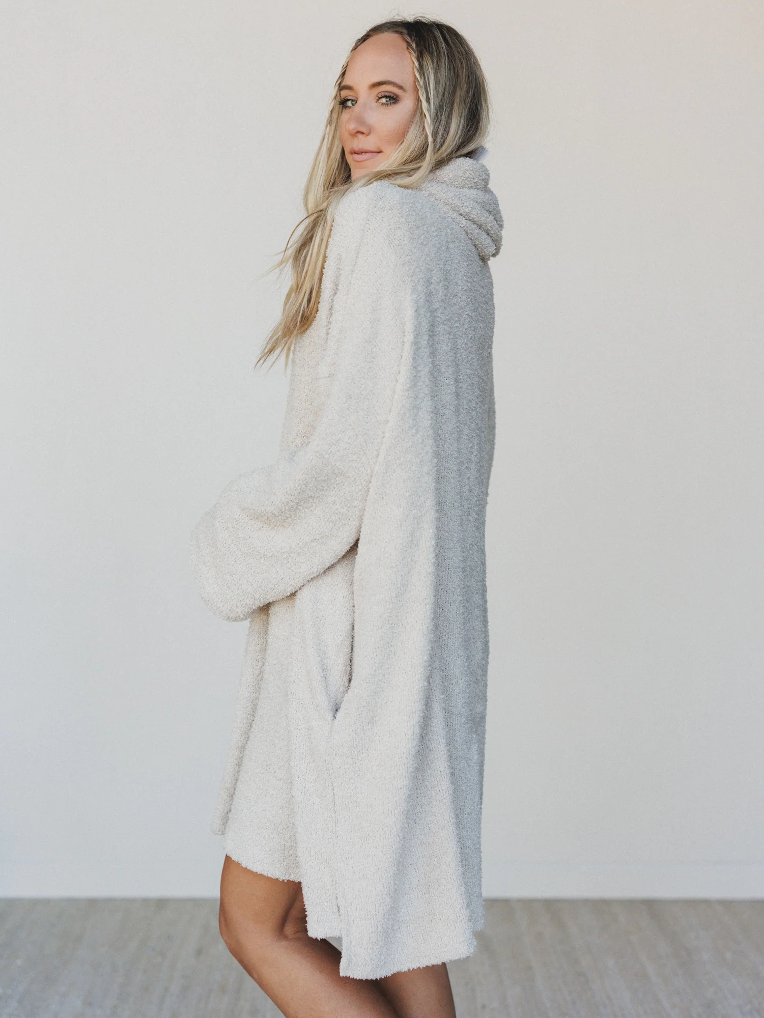 The Nest Hartlie Sweater Dress - Seashell - Image 4