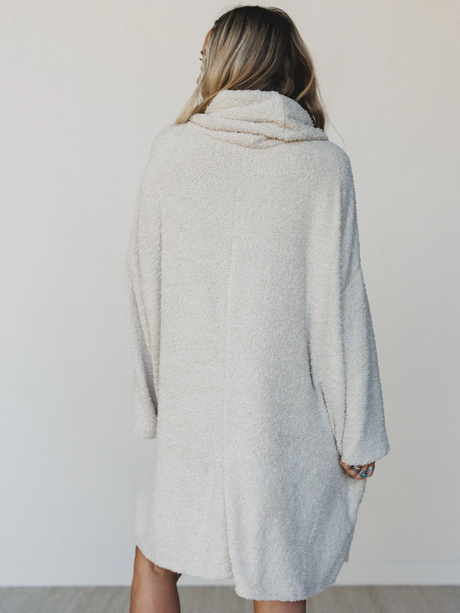 The Nest Hartlie Sweater Dress - Seashell - Image 5