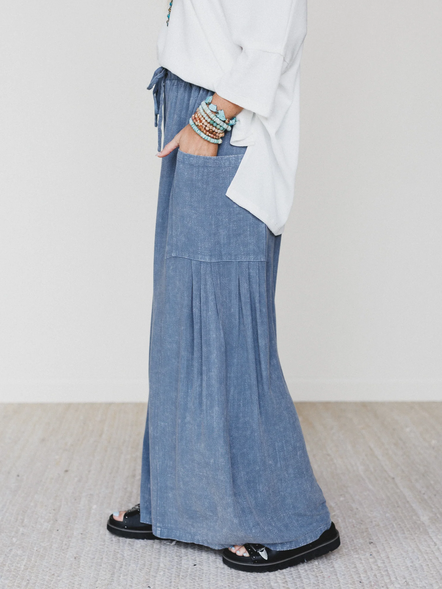 The Nest Laidback Nomad Denim Pants - Denim - Image 3