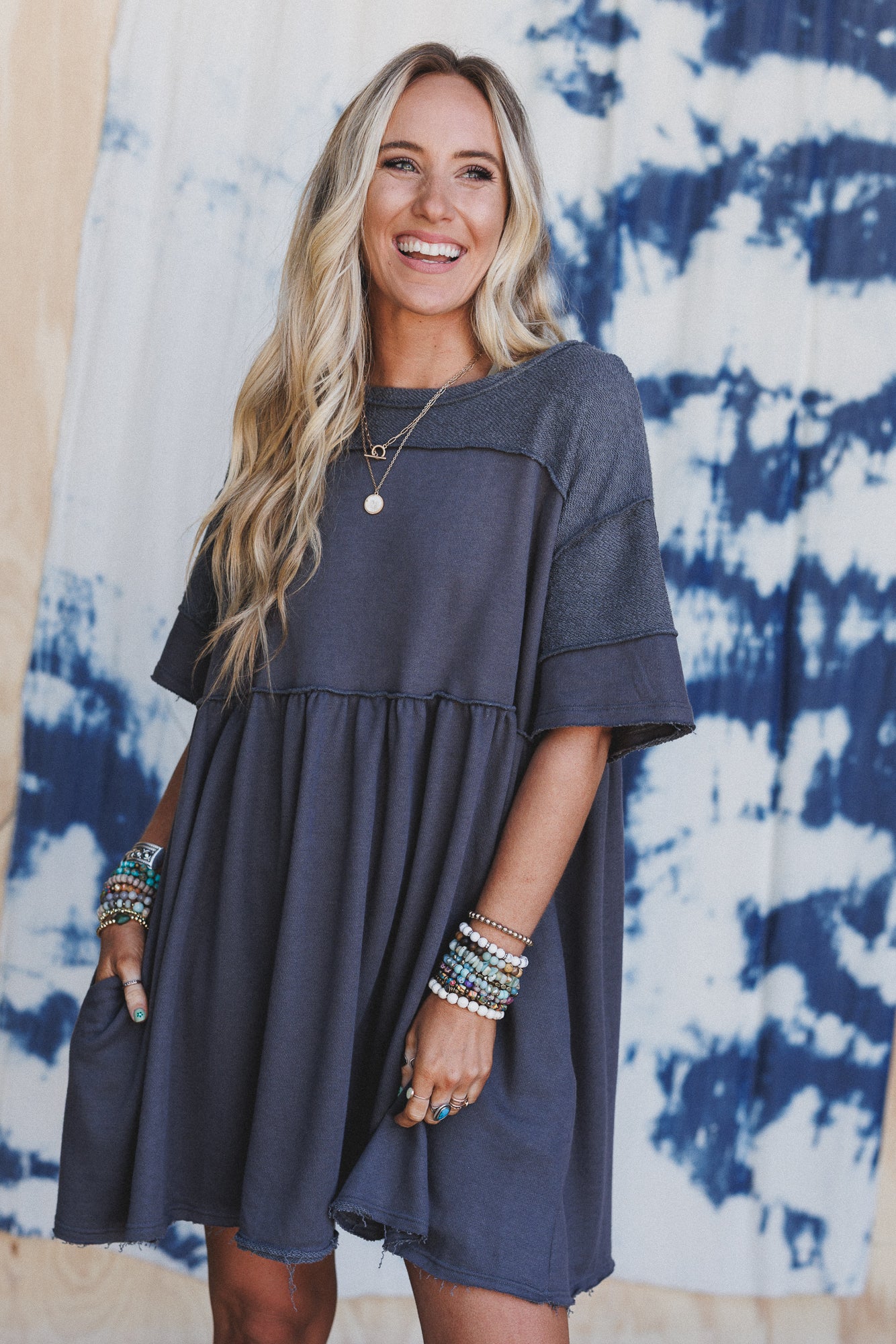 The Nest Moonlit Orchard Tunic - Charcoal - Image 5