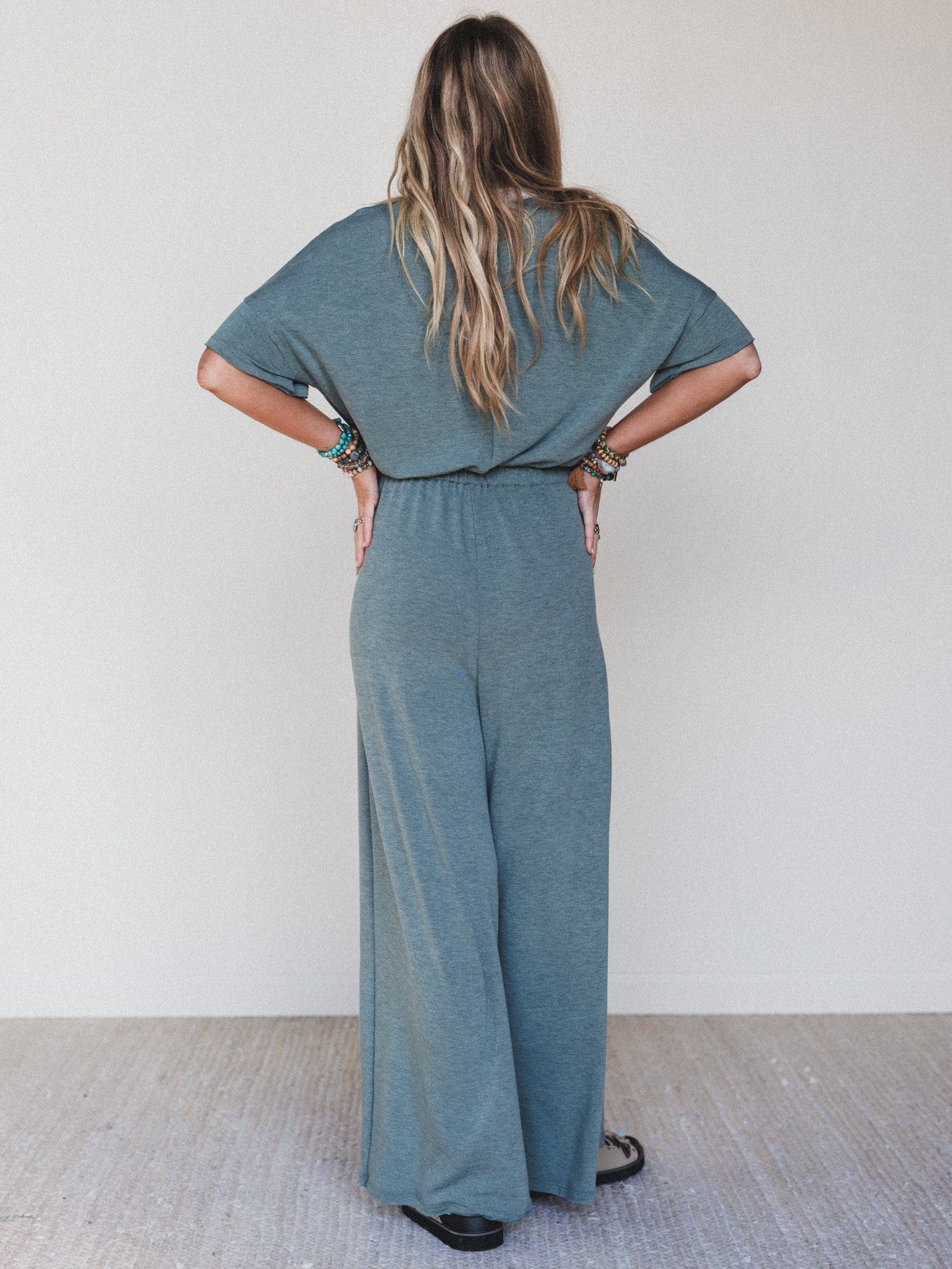 The Nest On The Go Jumpsuit - Olive - Image 4