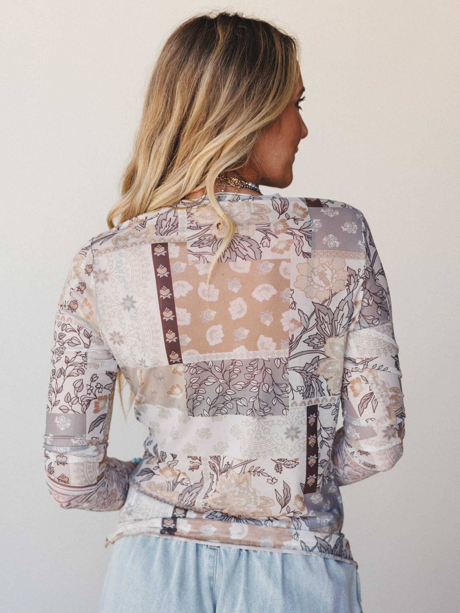 The Nest Perfect Match Layering Top - Mocha Beige - Image 4