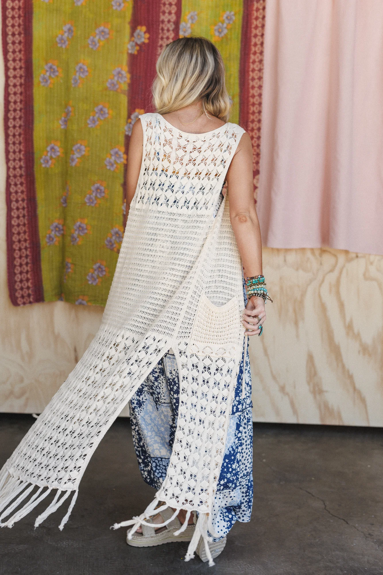 The Nest Seaside Soul Duster - Cream - Image 6
