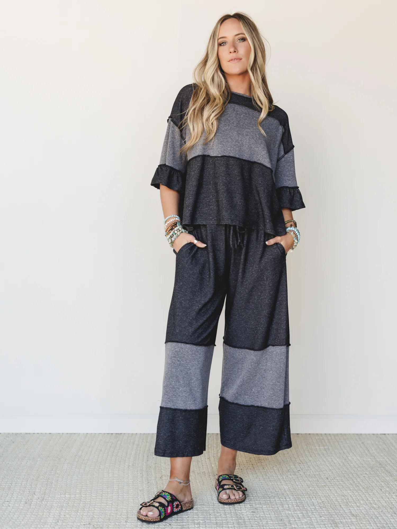 The Nest Soft Horizon Pant - Black - Image 5