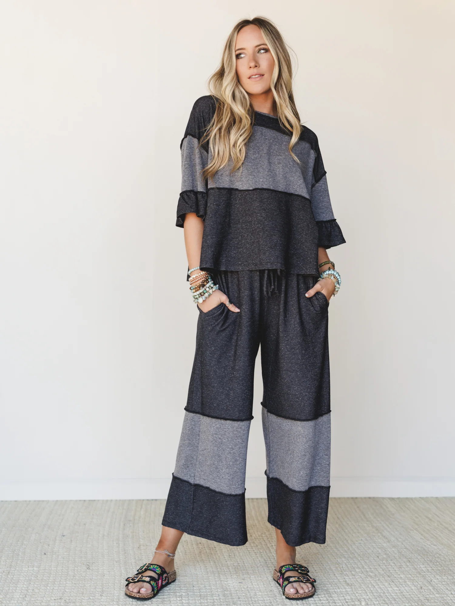 The Nest Soft Horizon Pant - Black - Image 6