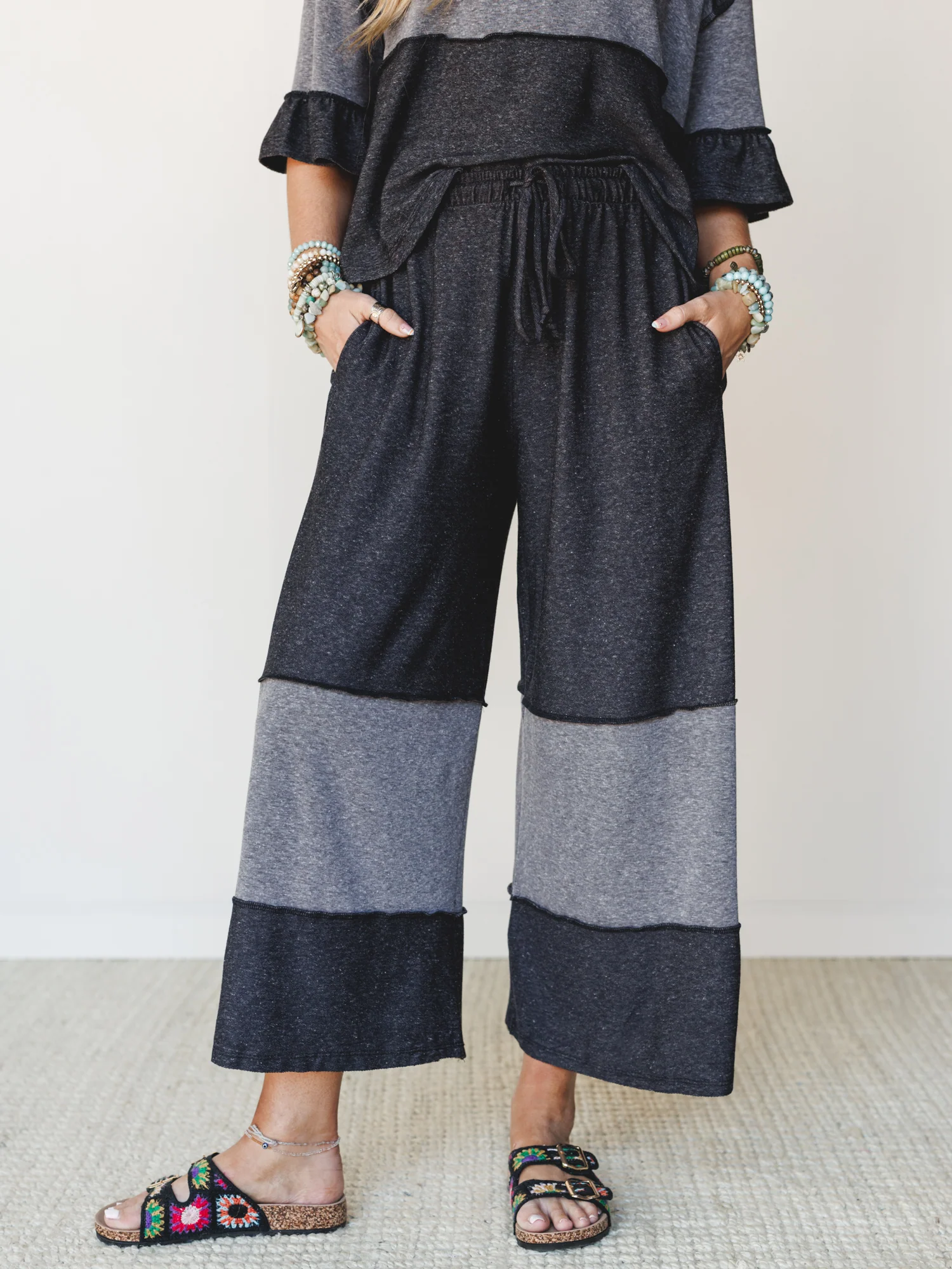 The Nest Soft Horizon Pant - Black - Image 7