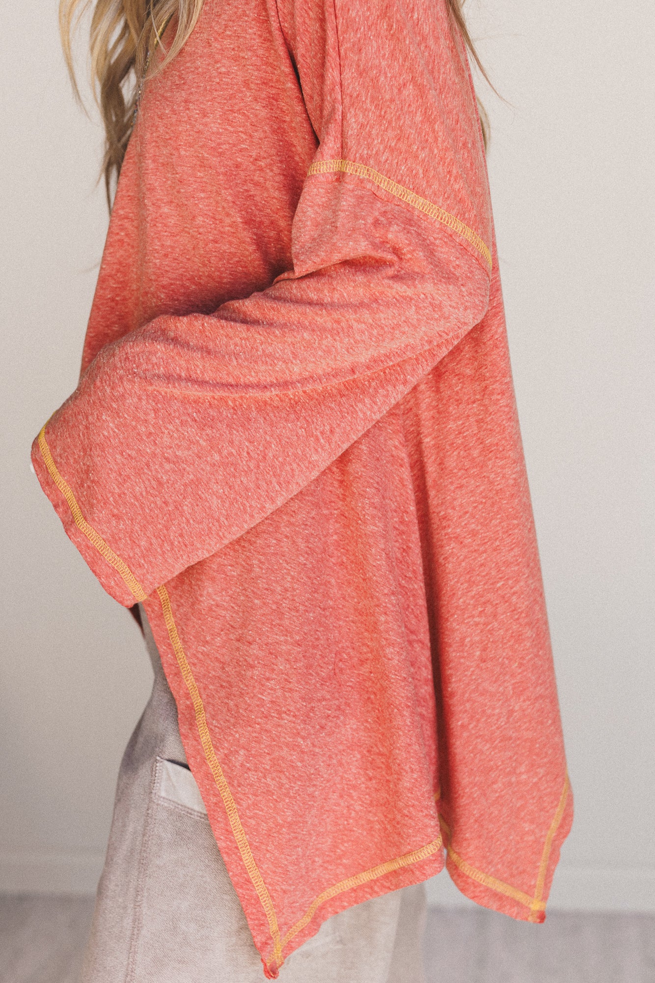 The Nest Soft Intentions Top - Rust - Image 4
