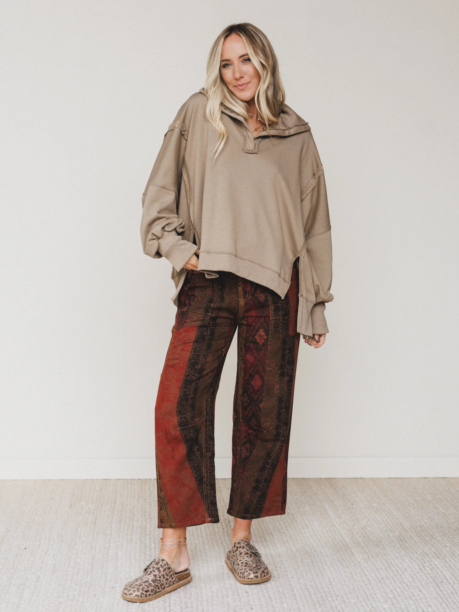 The Nest Stay Soft Top - Brown - Image 6