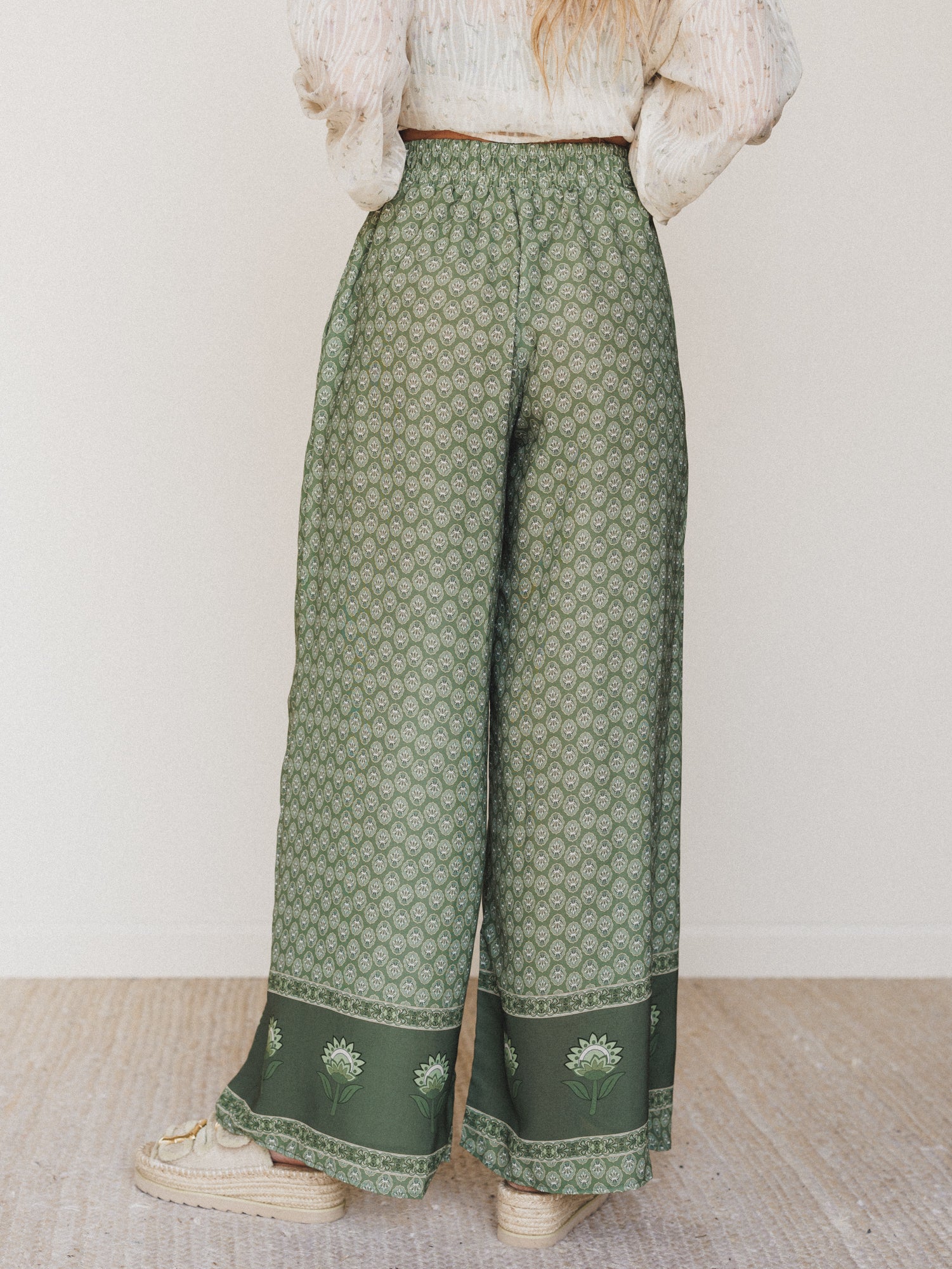 The Nest True Wanderer Pants - Sage - Image 4