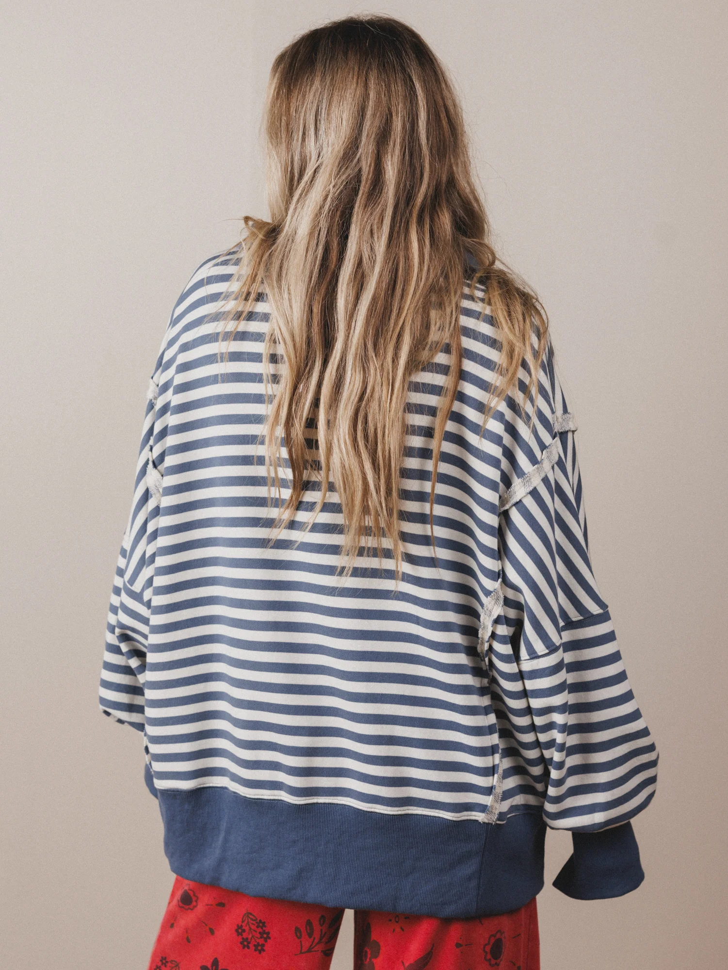The Nest Wander Easy Top - Blue Denim - Image 8