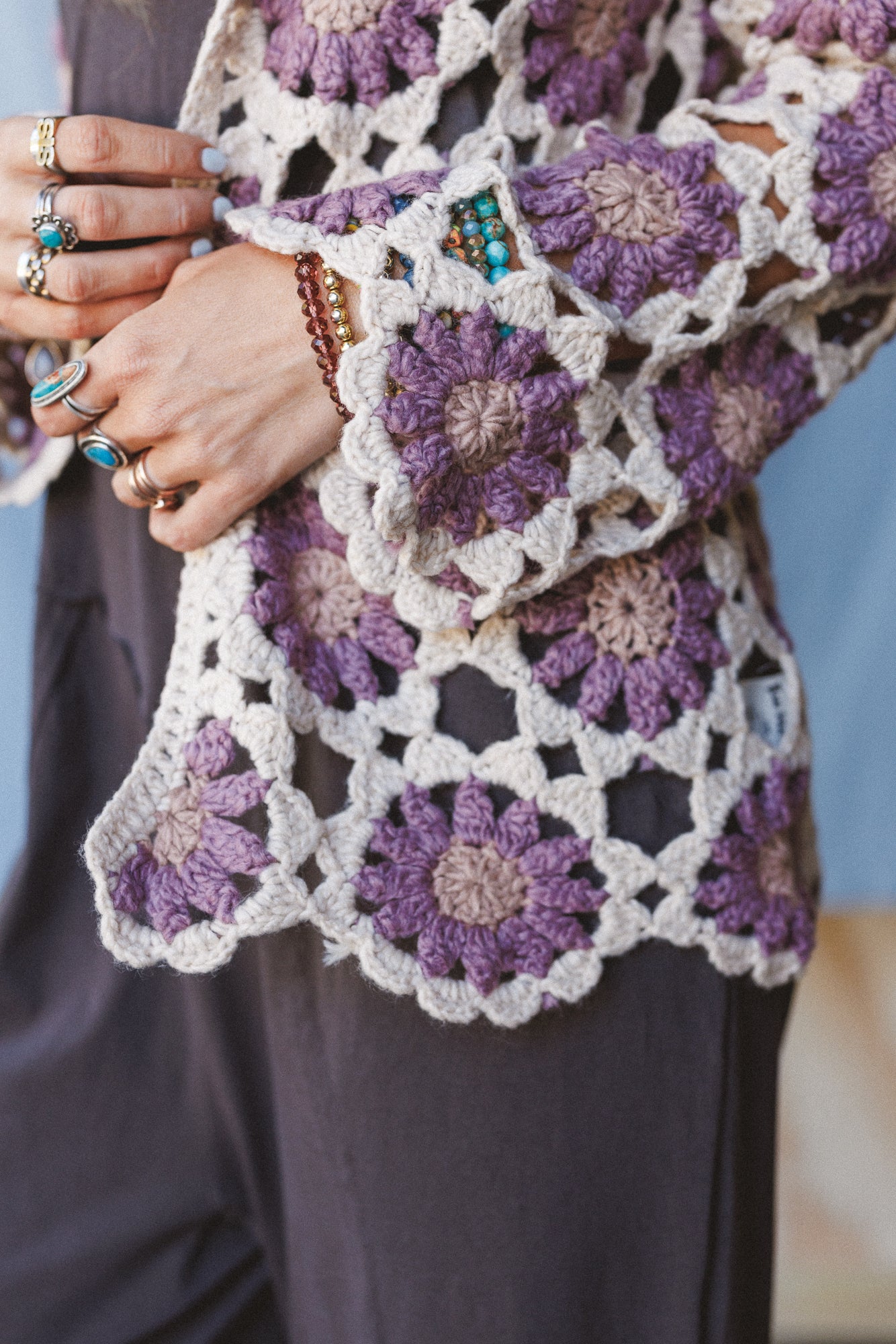 The Nest Wild And Dreamy Cardigan - Tan - Image 4